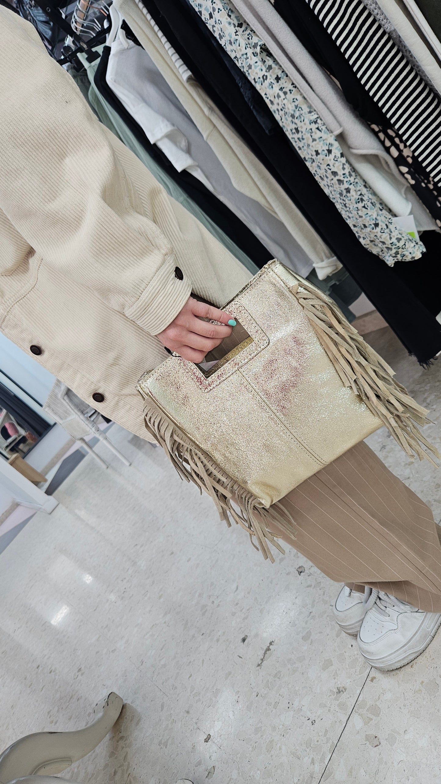 Bolso flecbri flor