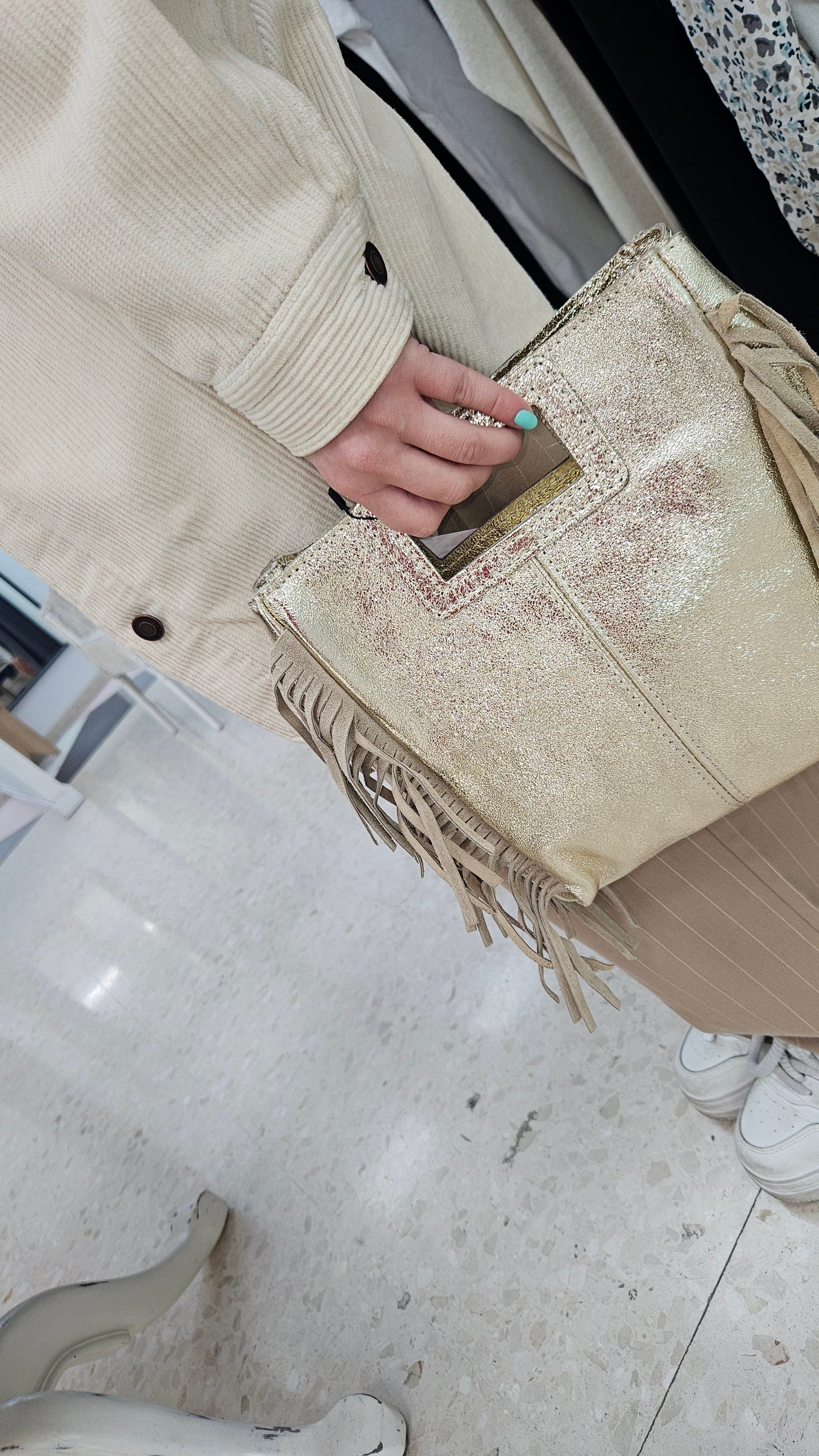 Bolso flecbri flor