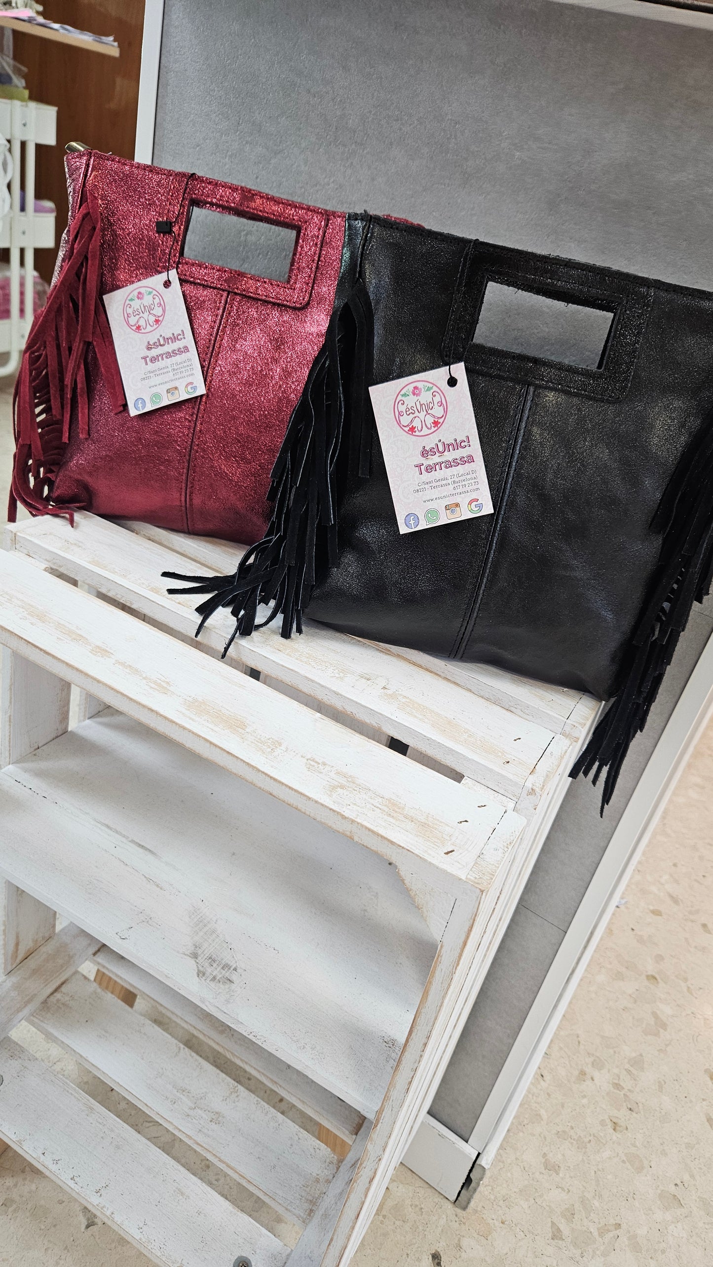 Bolso flecbri flor