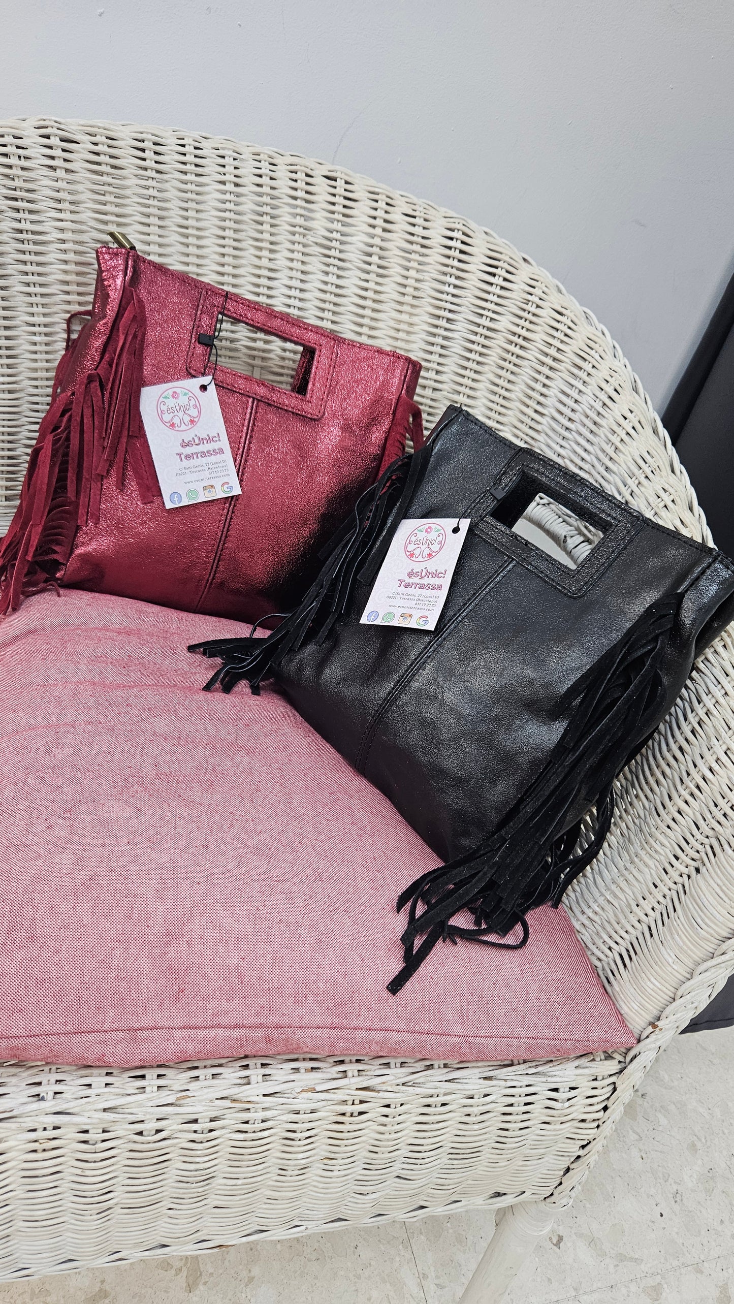 Bolso flecbri flor