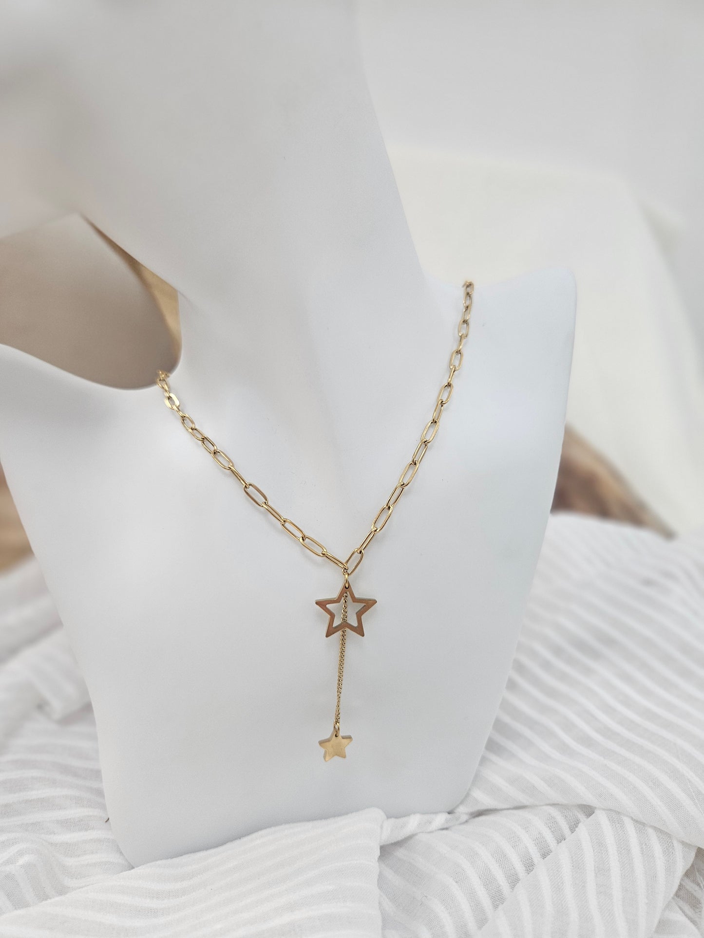 Collar Estrella Doble