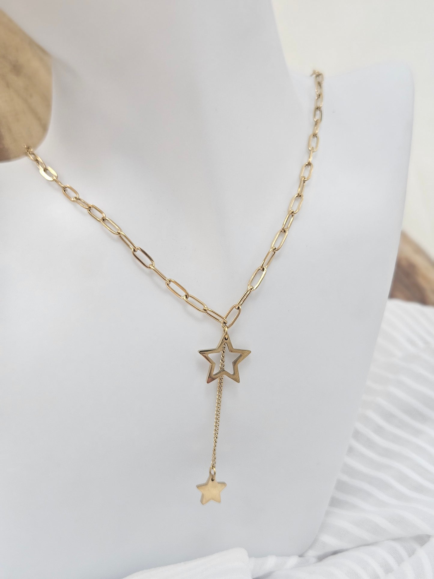 Collar Estrella Doble