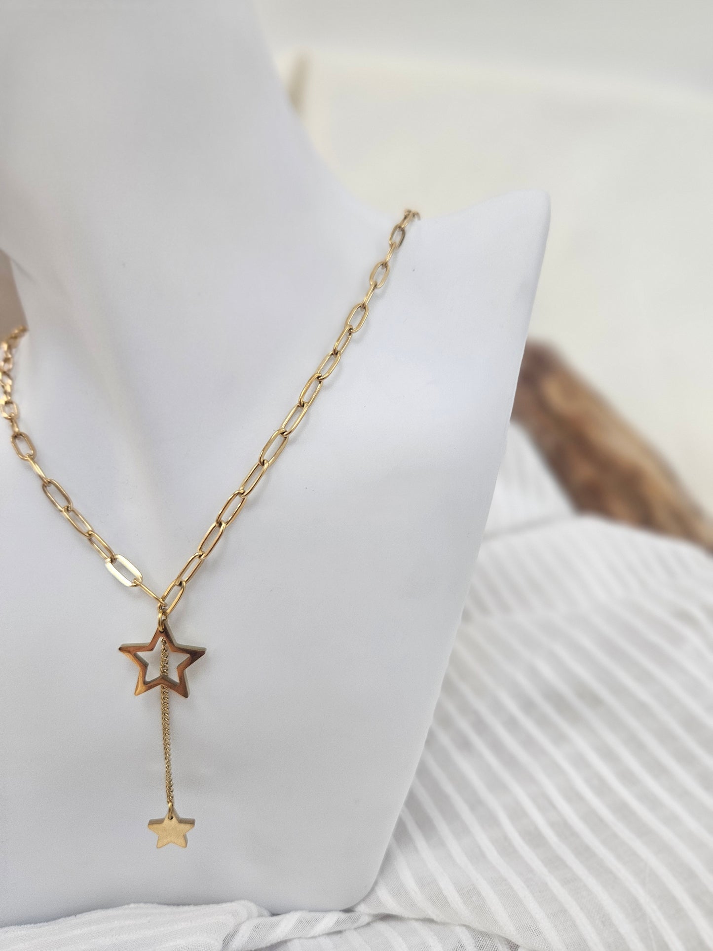 Collar Estrella Doble