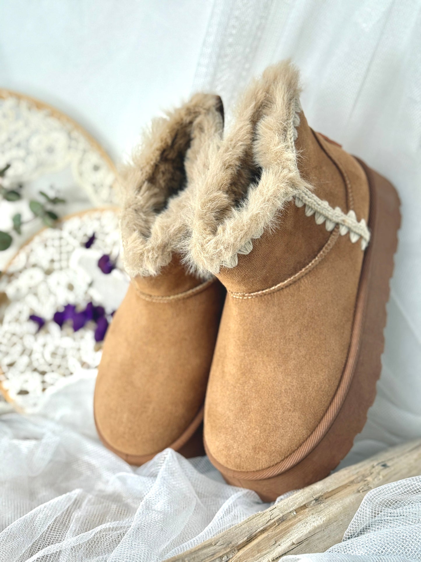 Bota corta pelo Únic calzados