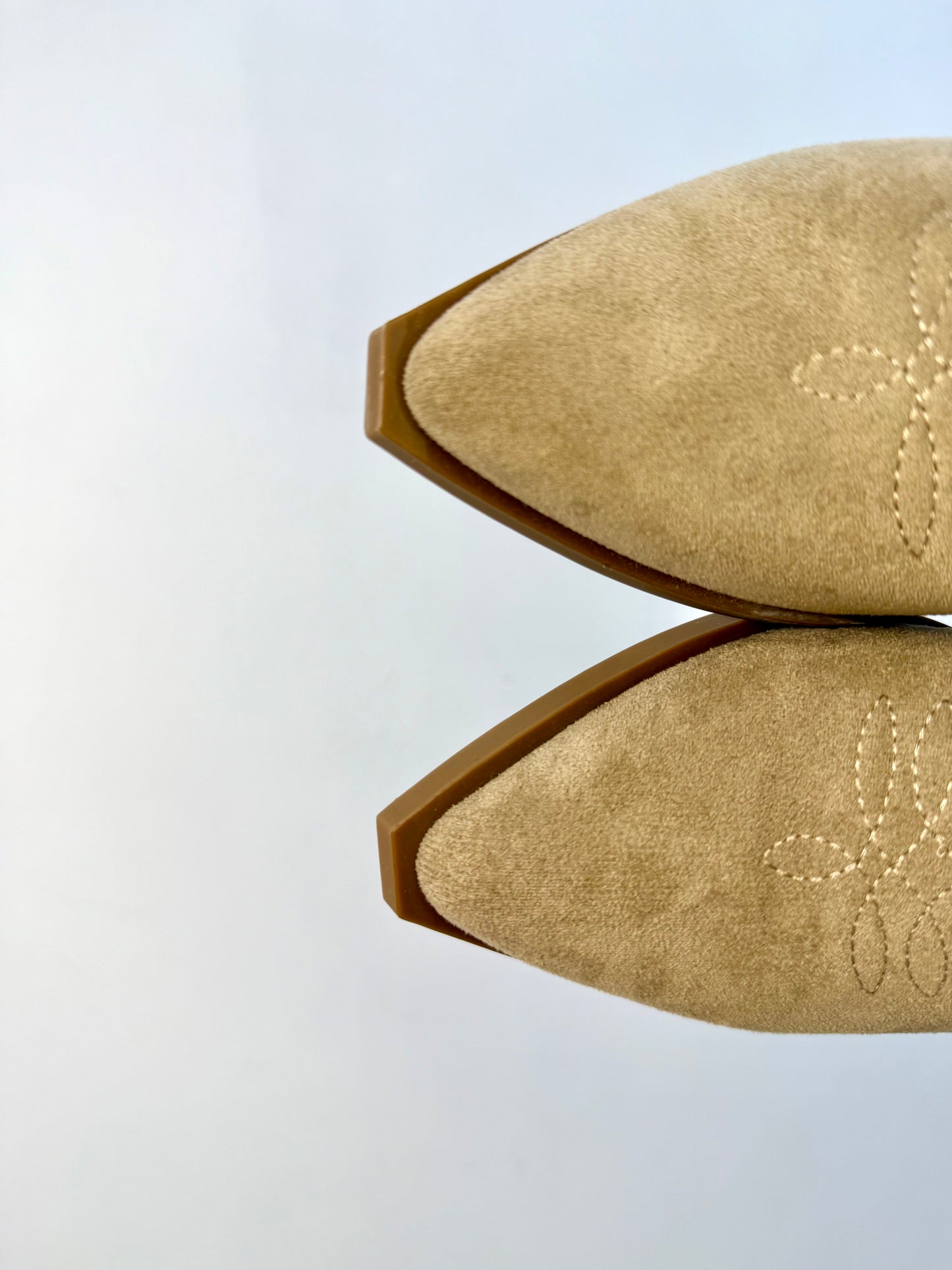 Botas Cowboy Beige Altas esUnic