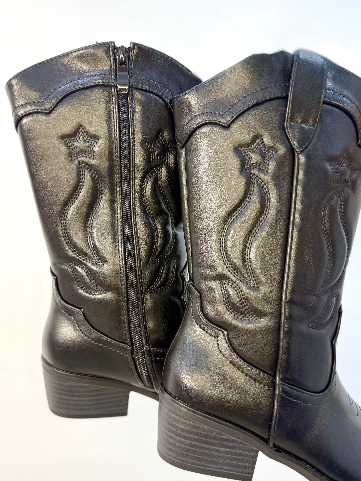 Botas Cowboy Negras esUnic
