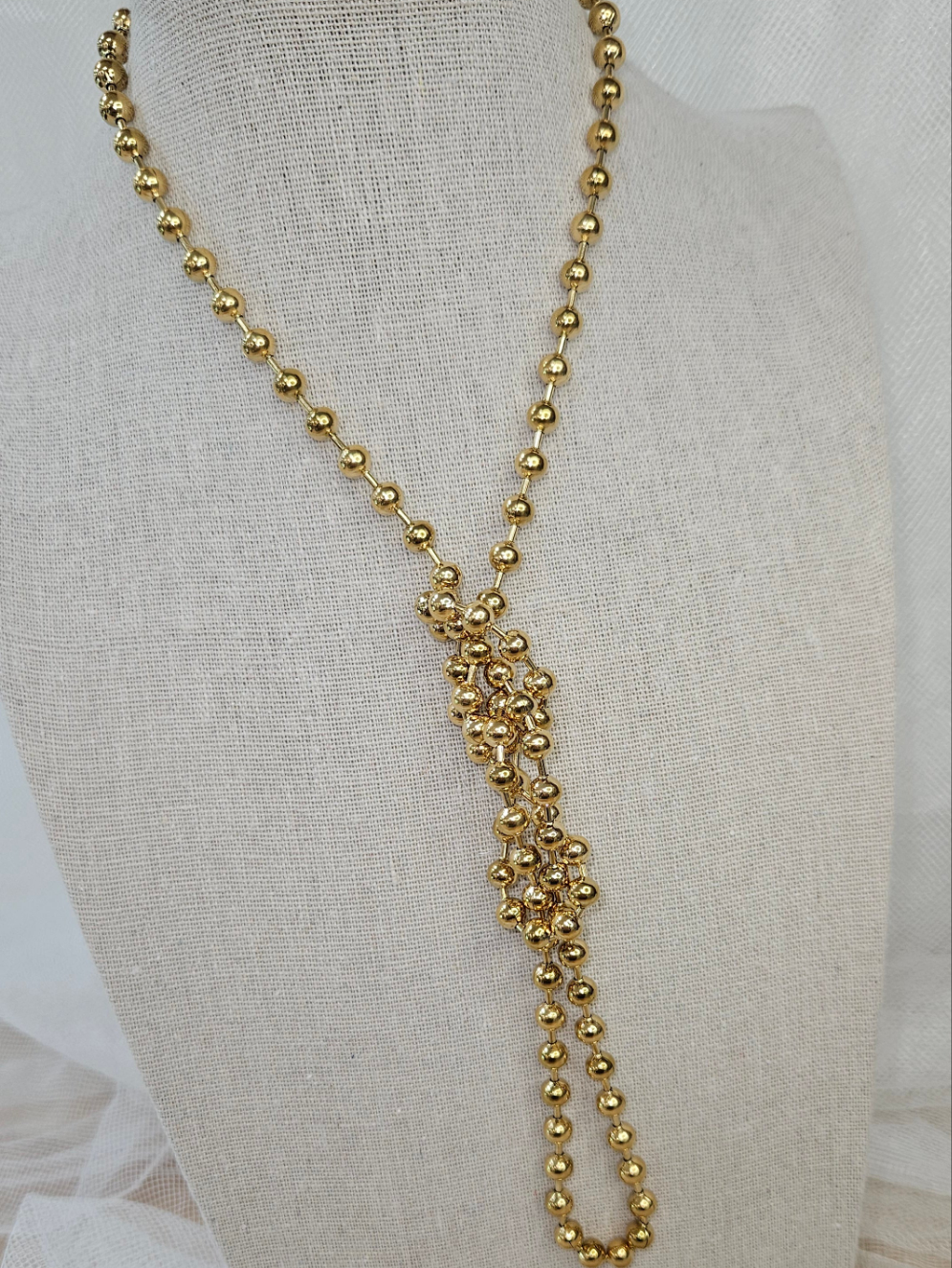 Collar largo cuentas Toa