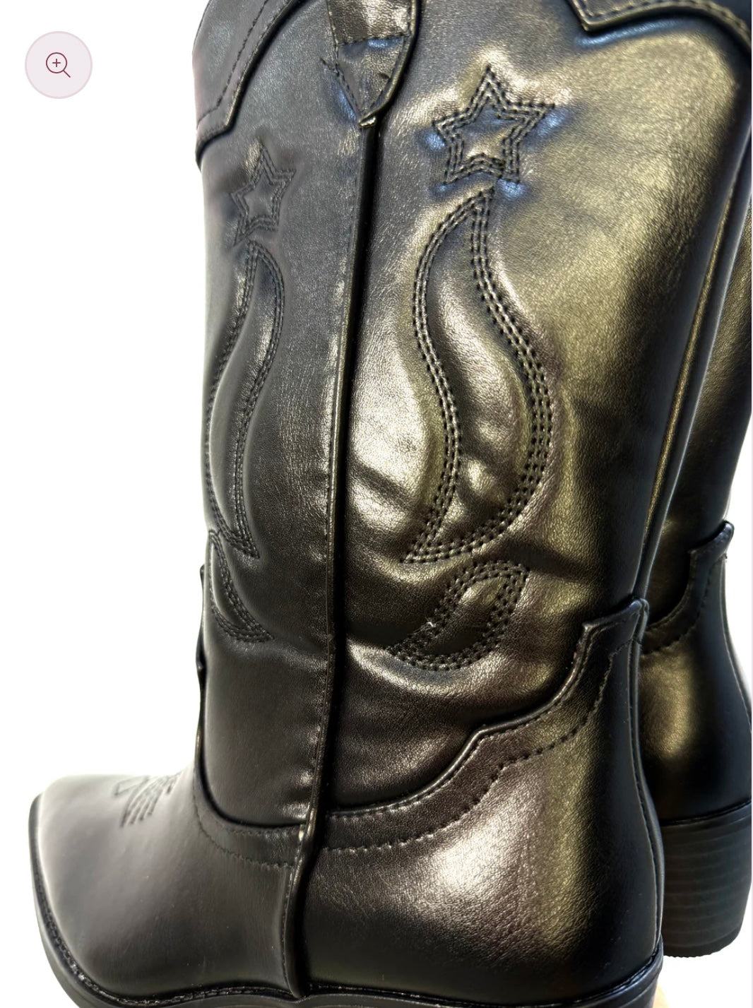 Botas Cowboy Negras esUnic