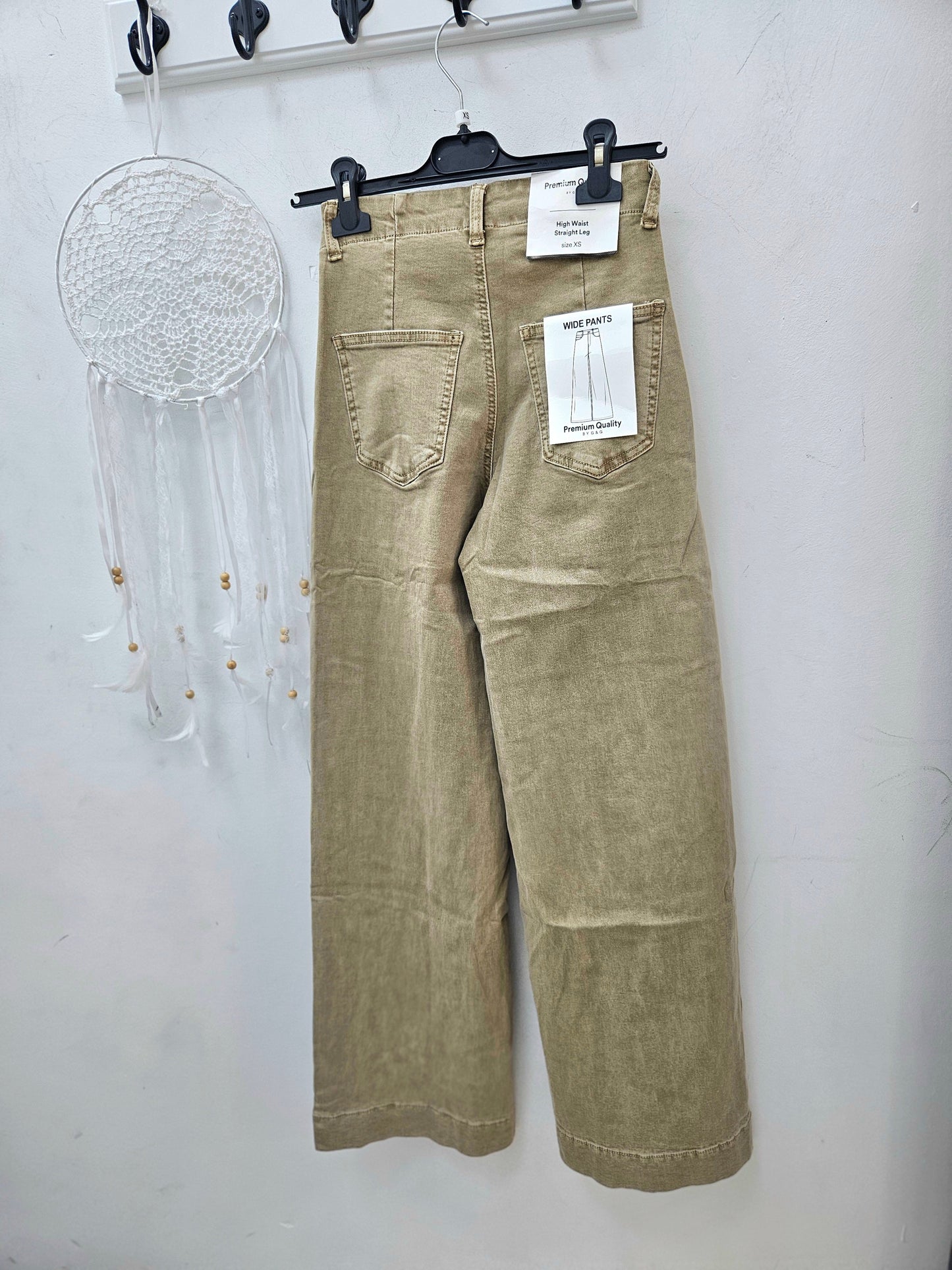 Pantalón Tejano Beige esUnic