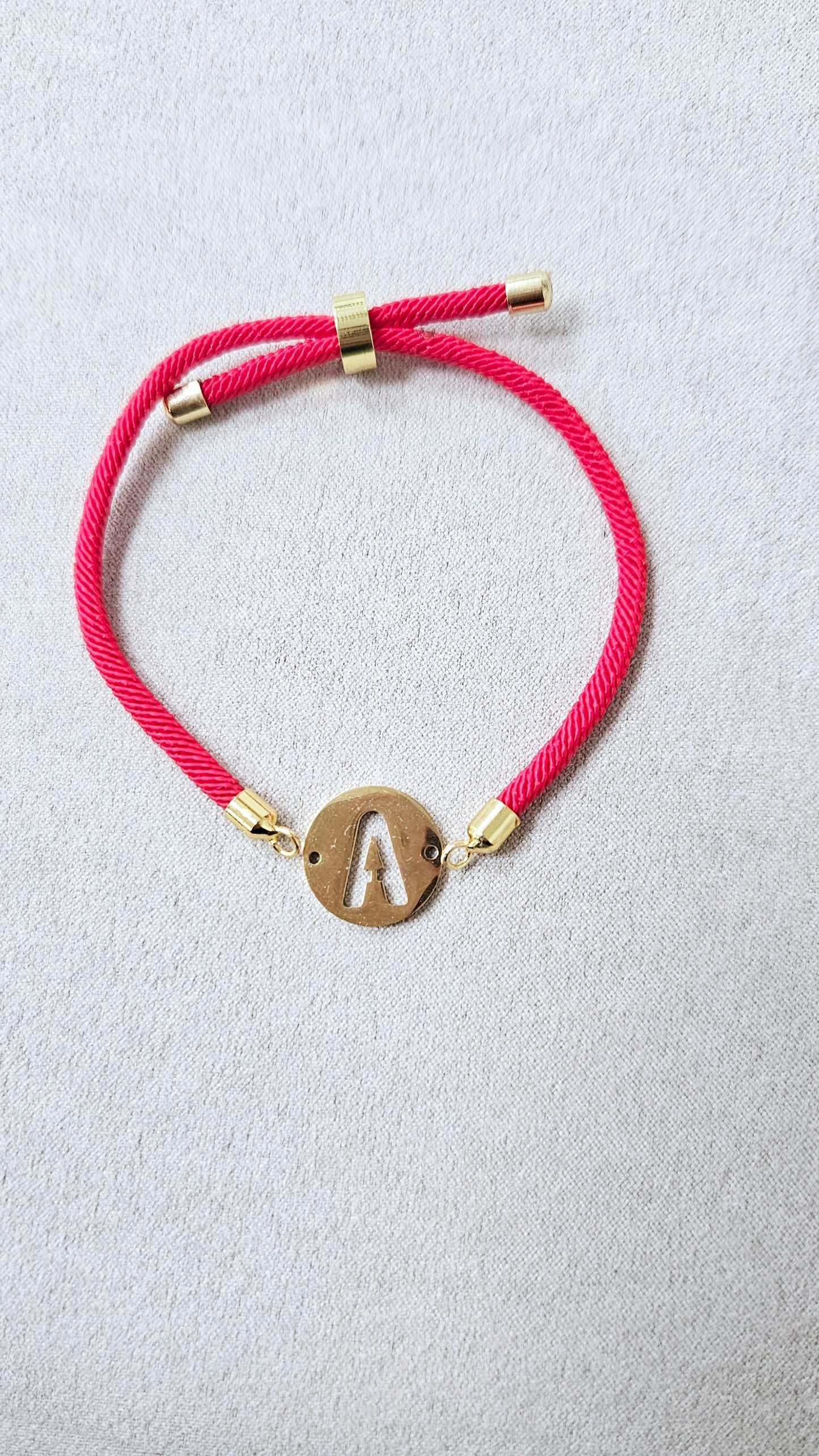 PULSERAS INICIAL ACERO DORADO BASICA esUnic