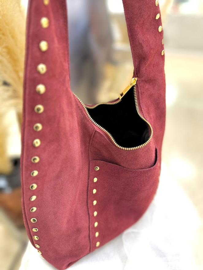 Bolso Piel Tachuelas esUnic