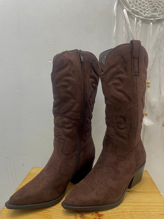 Botas Cowboy chocolate Giramundo