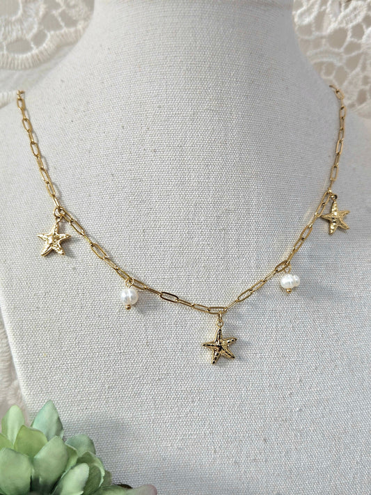Collar Estrella y Perla day