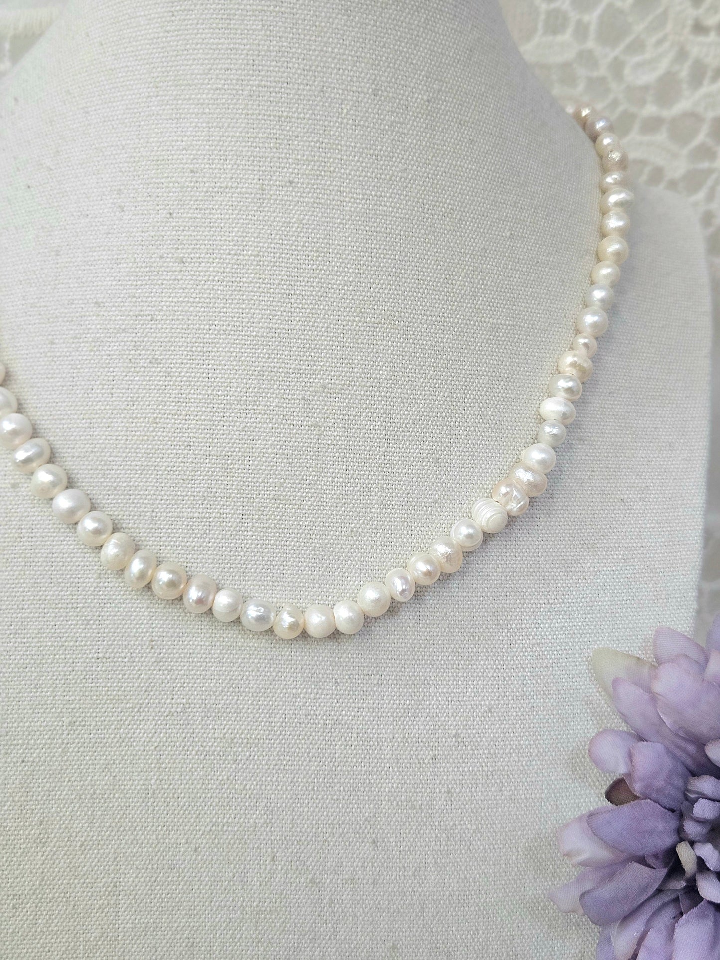 Collar de Perla Natural Toa