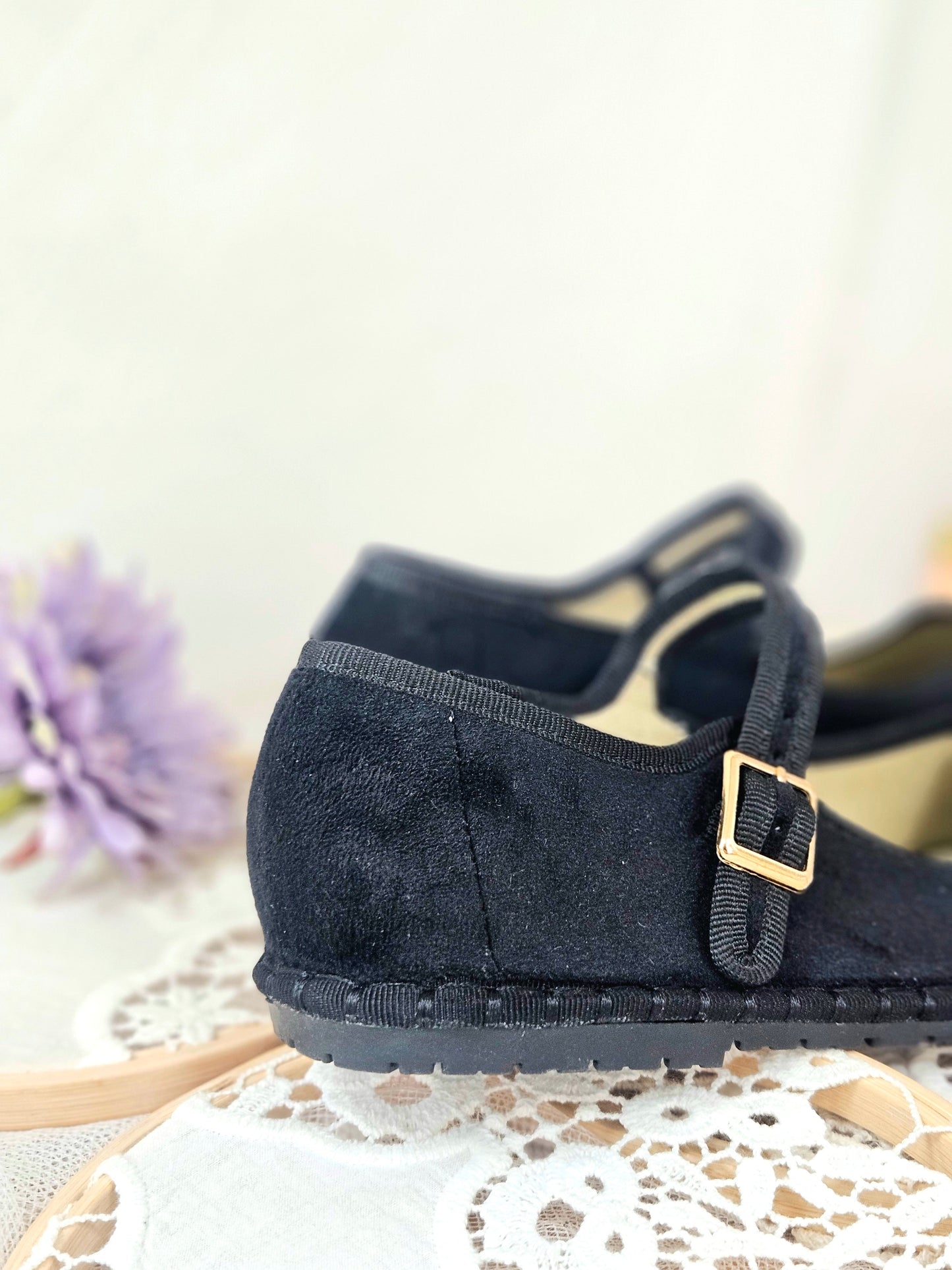 Zapato Bailarina Tela Giramundo
