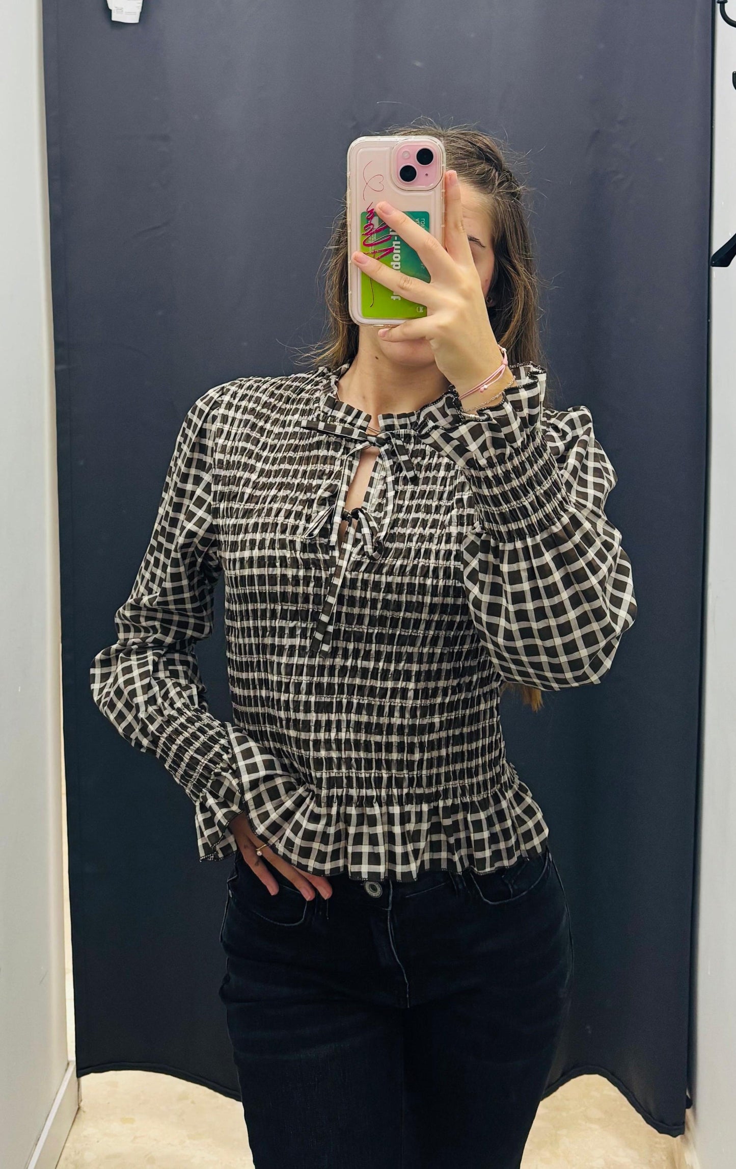 Blusa cuadro chenys