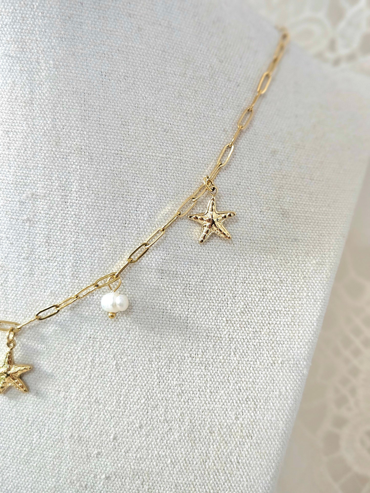 Collar Estrella y Perla day
