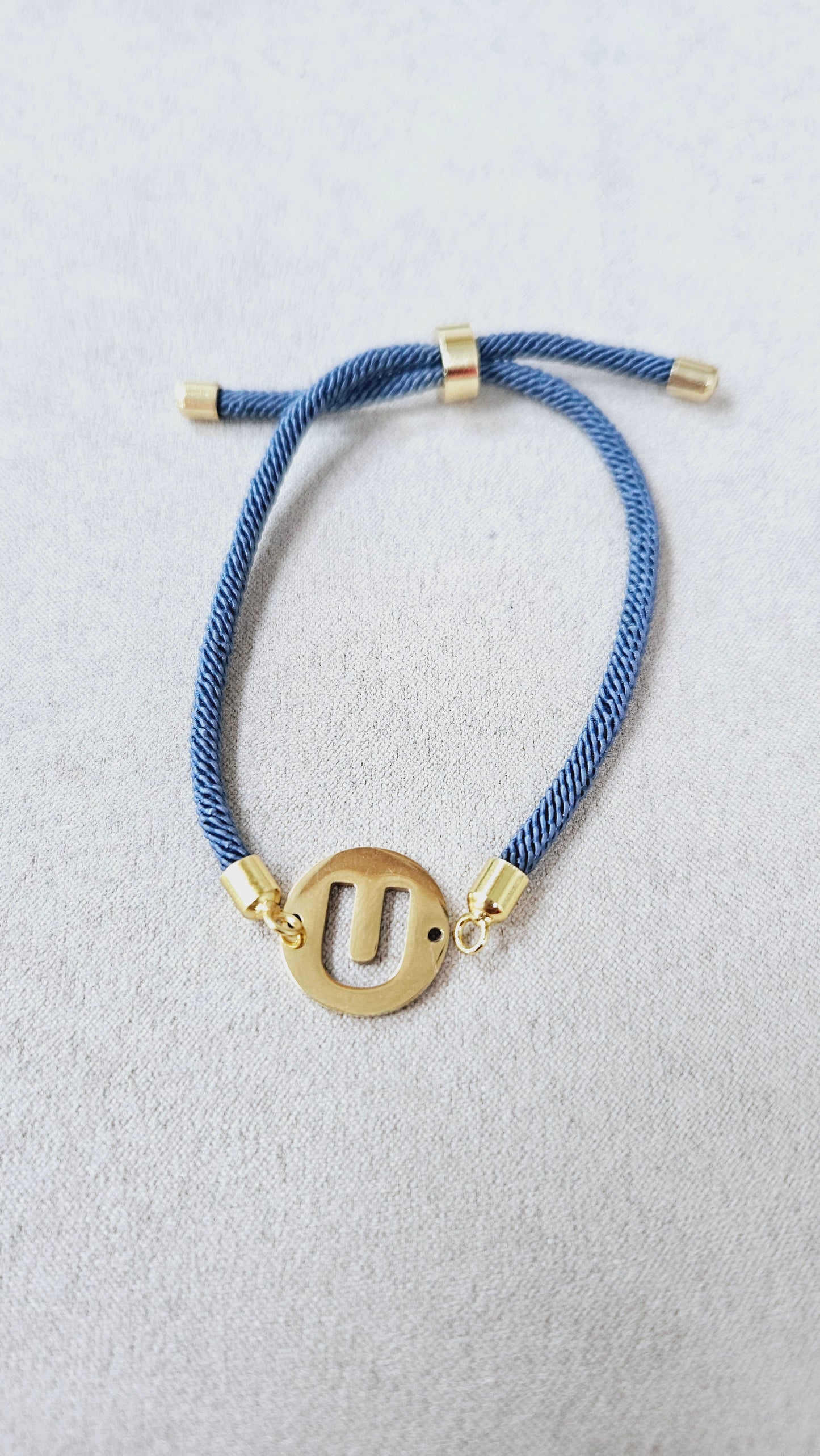 PULSERAS INICIAL ACERO DORADO BASICA esUnic