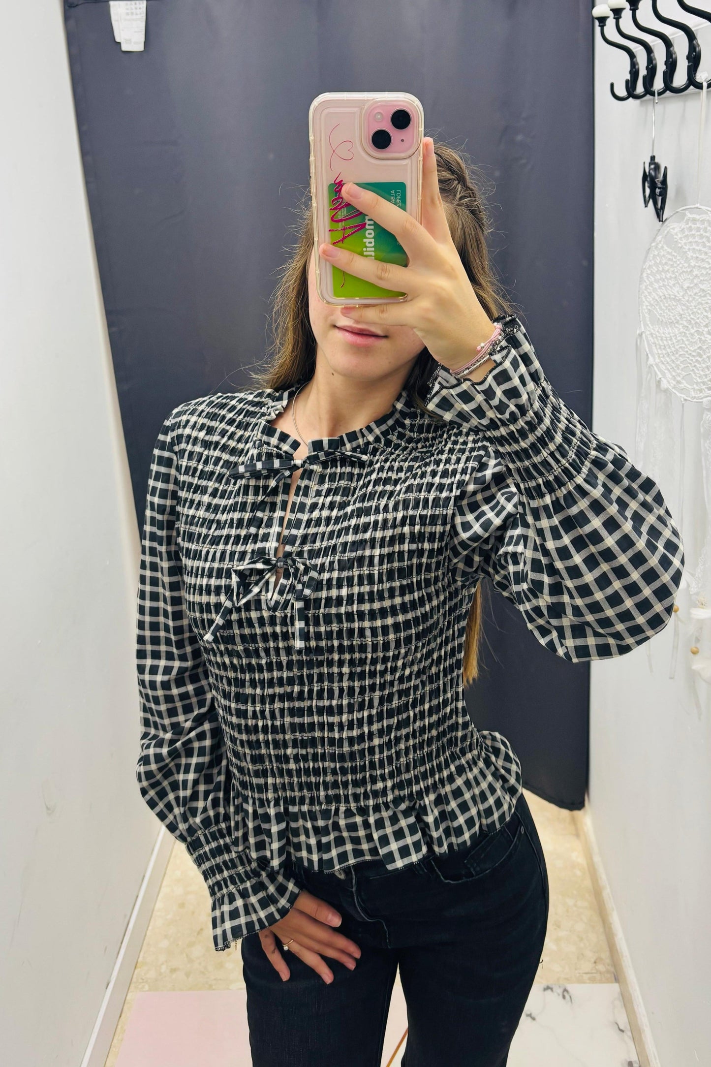 Blusa cuadro chenys
