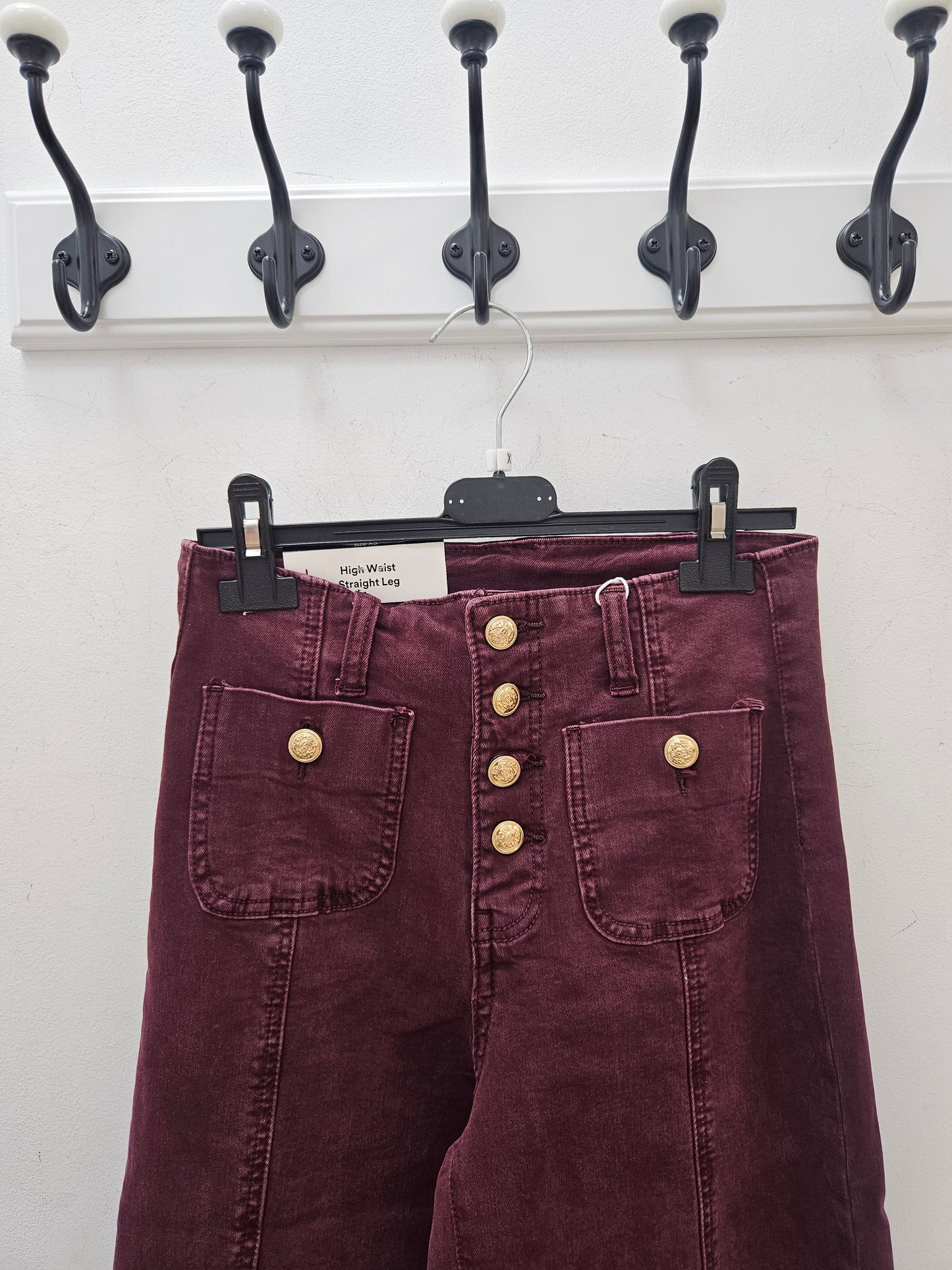 Pantalón Tejano Granate esUnic