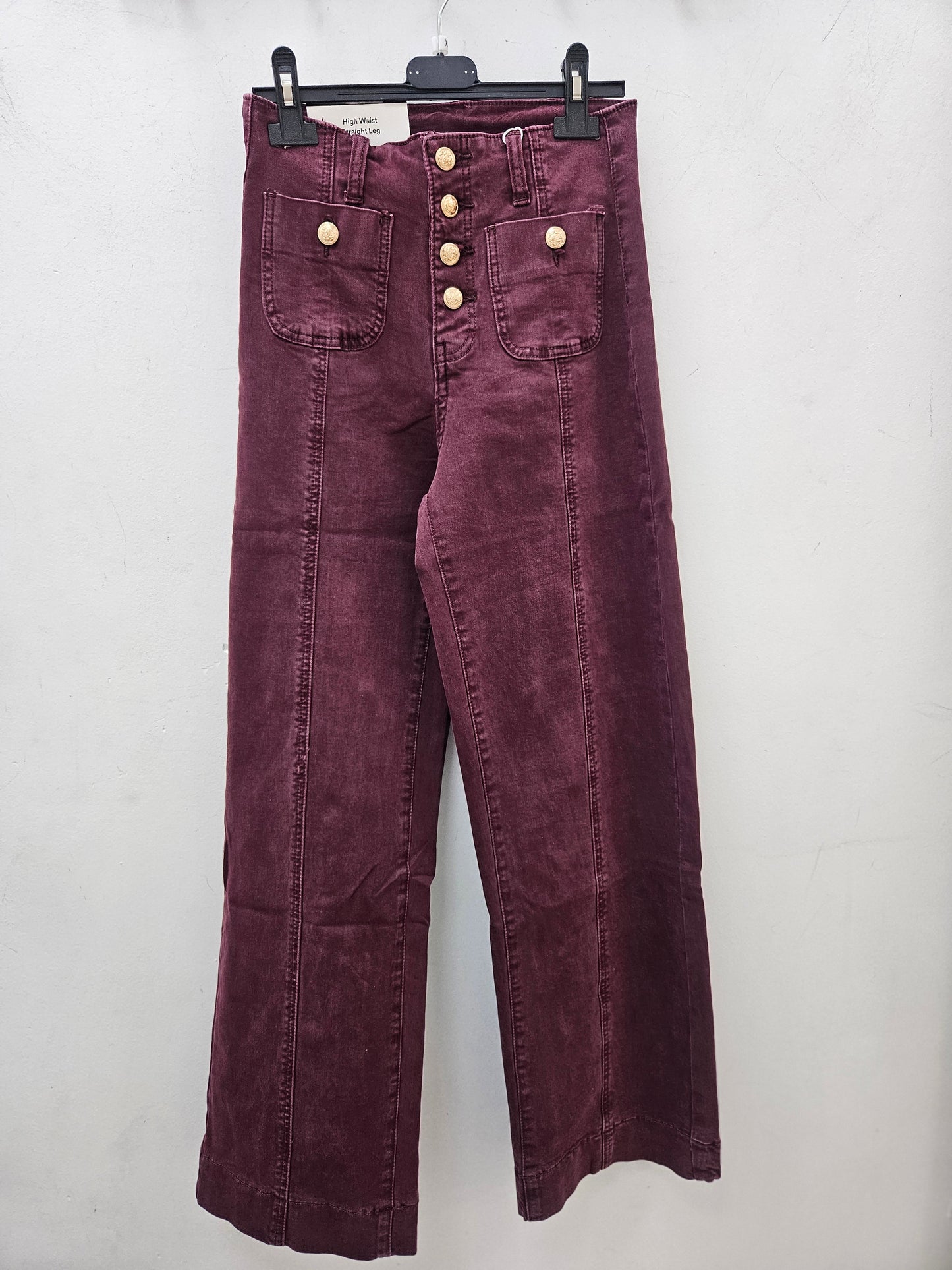 Pantalón Tejano Granate esUnic