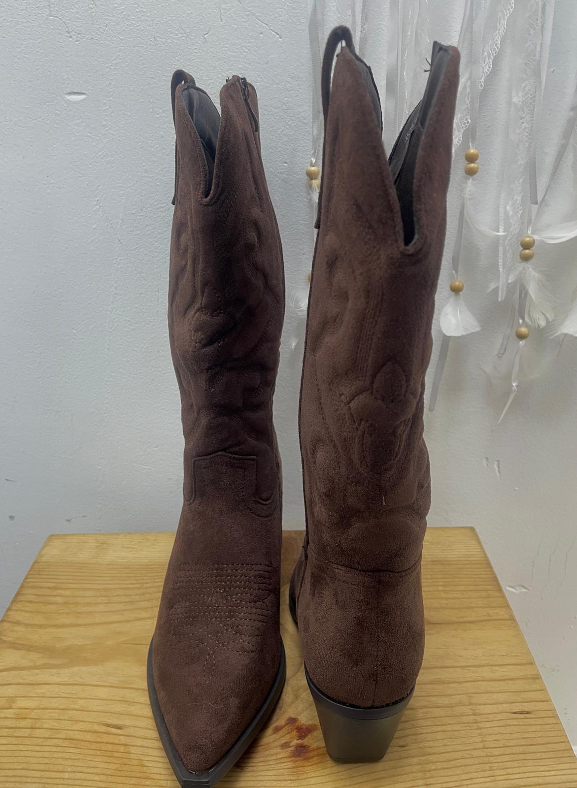 Botas Cowboy chocolate Giramundo