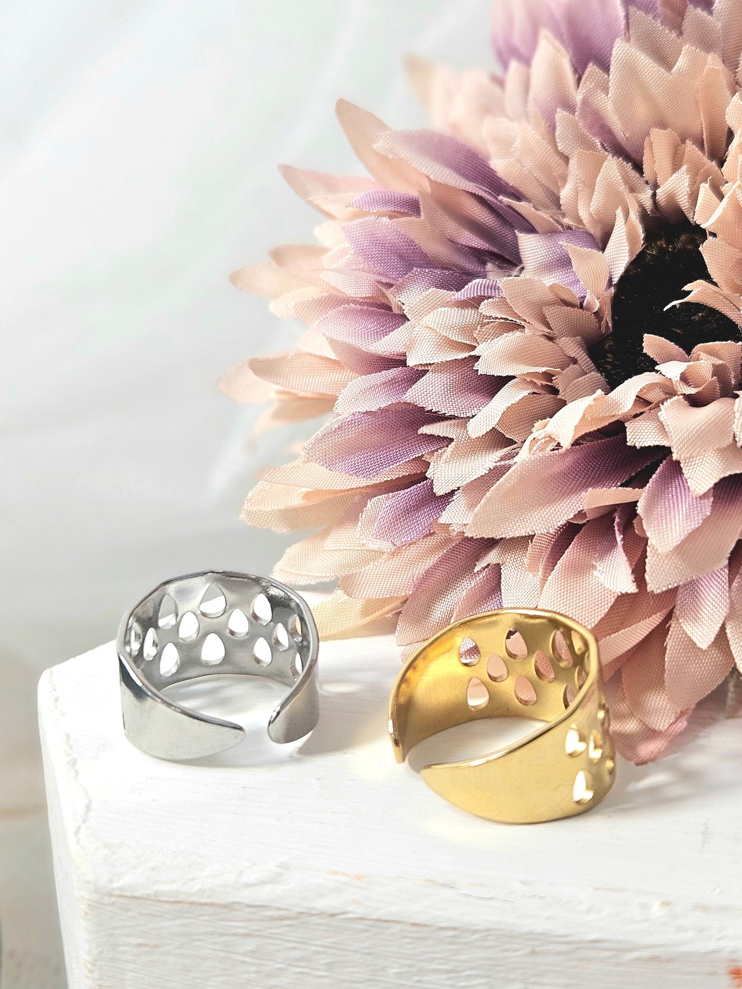 Anillo Gotas esUnic