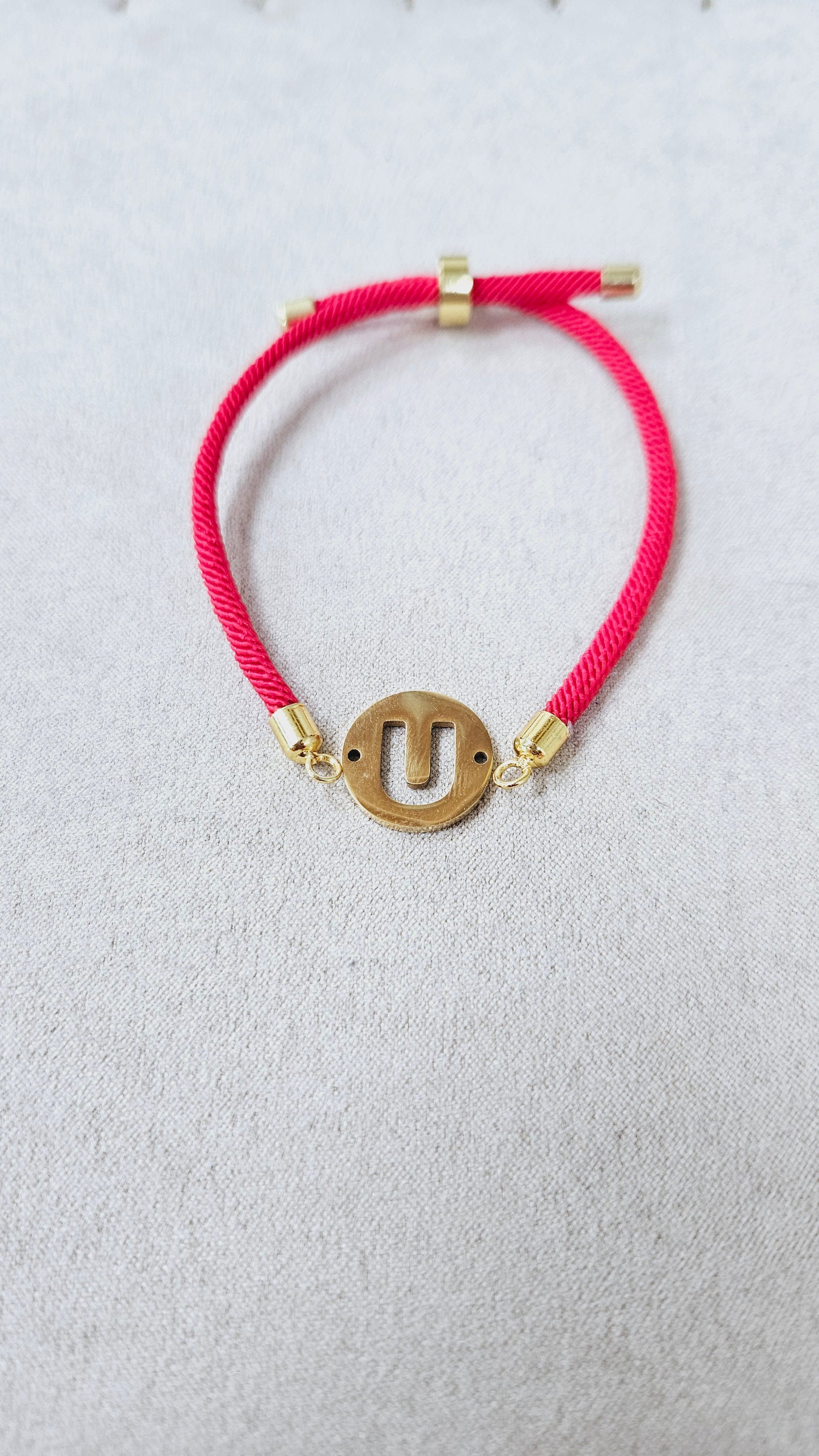PULSERAS INICIAL ACERO DORADO BASICA esUnic
