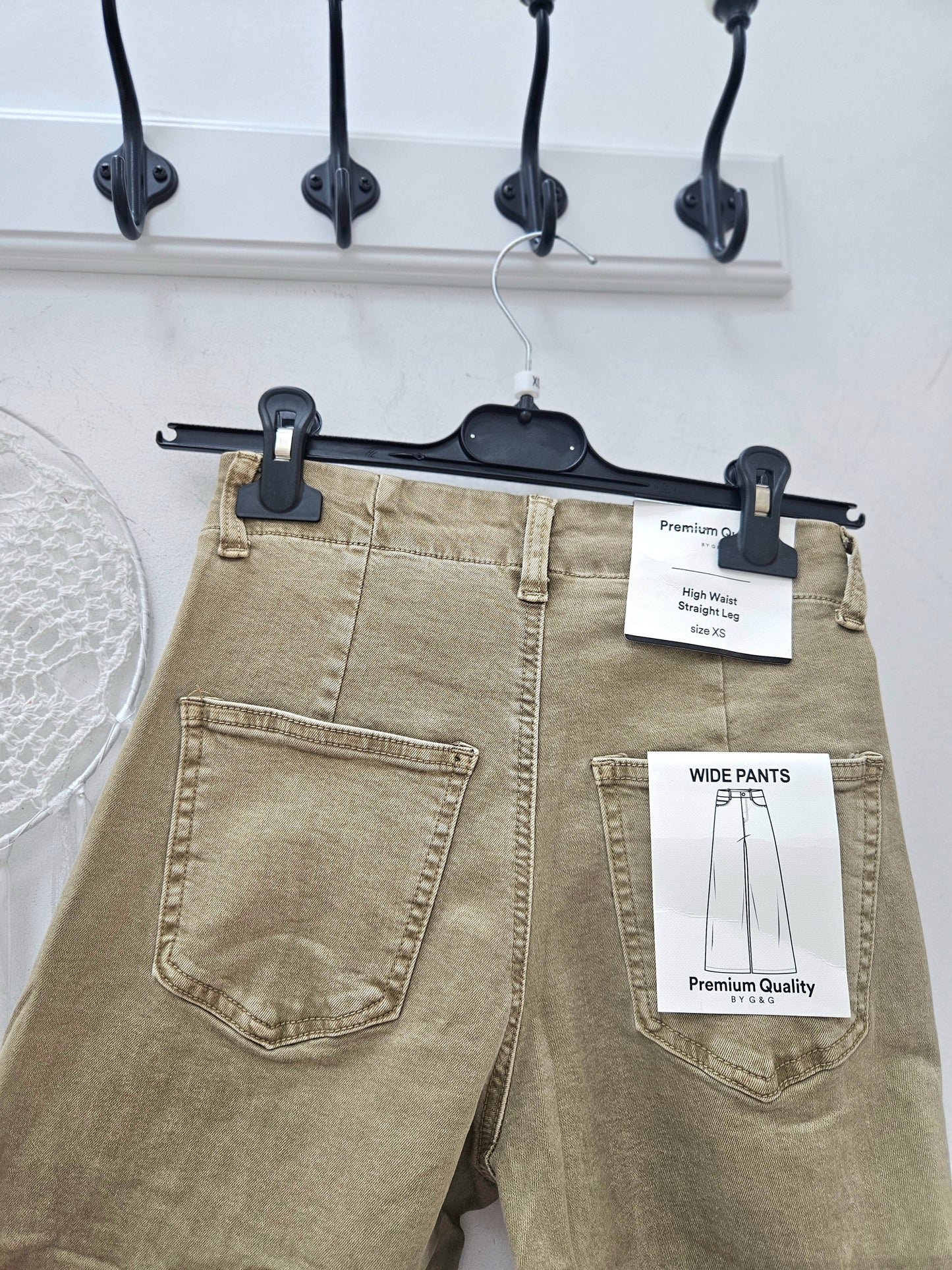 Pantalón Tejano Beige esUnic