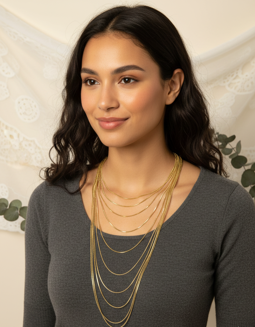 Collar cascada esUnic