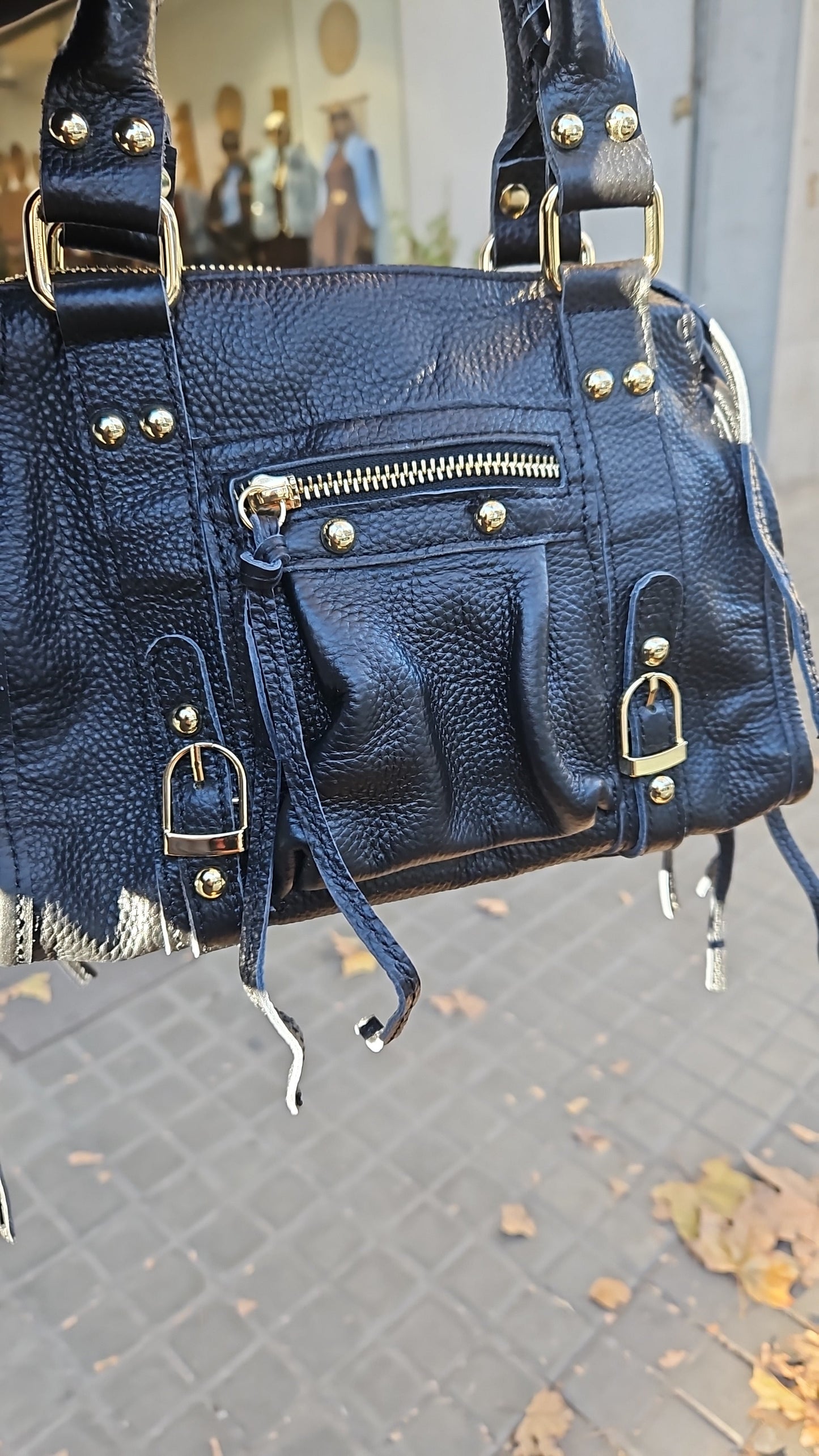 Bolso BalMat Piel Pequeño Flora