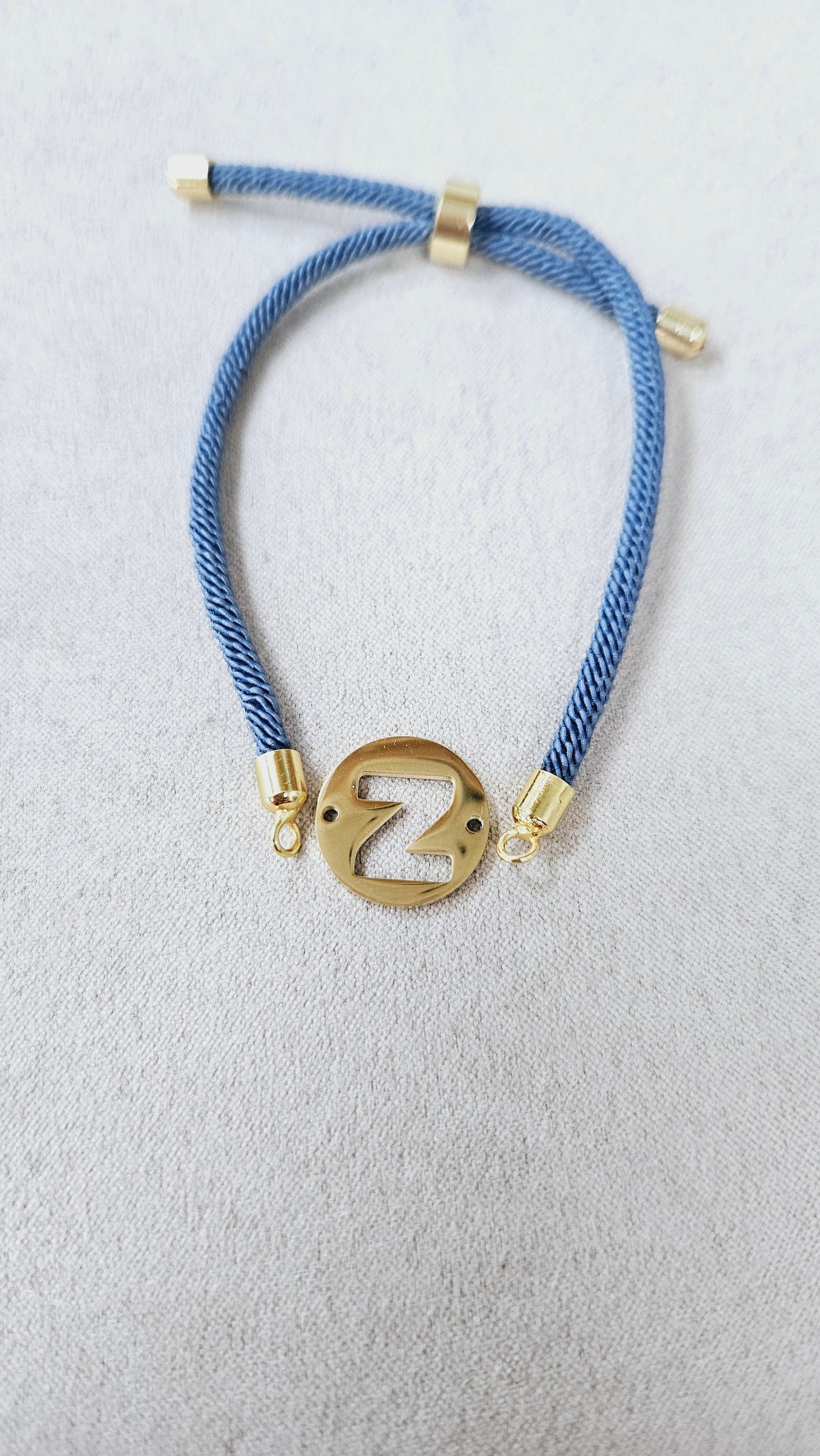 PULSERAS INICIAL ACERO DORADO BASICA esUnic