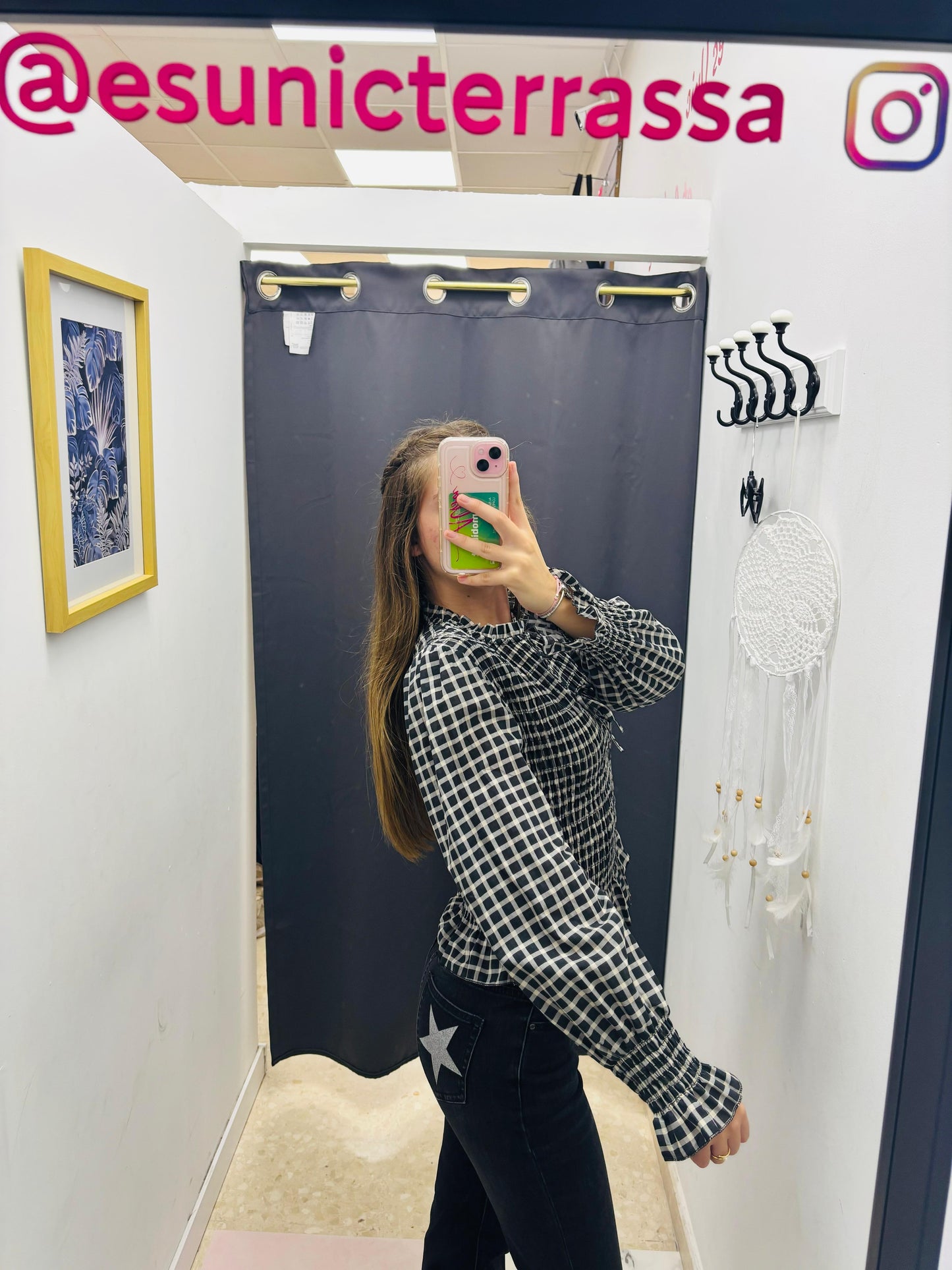 Blusa cuadro chenys