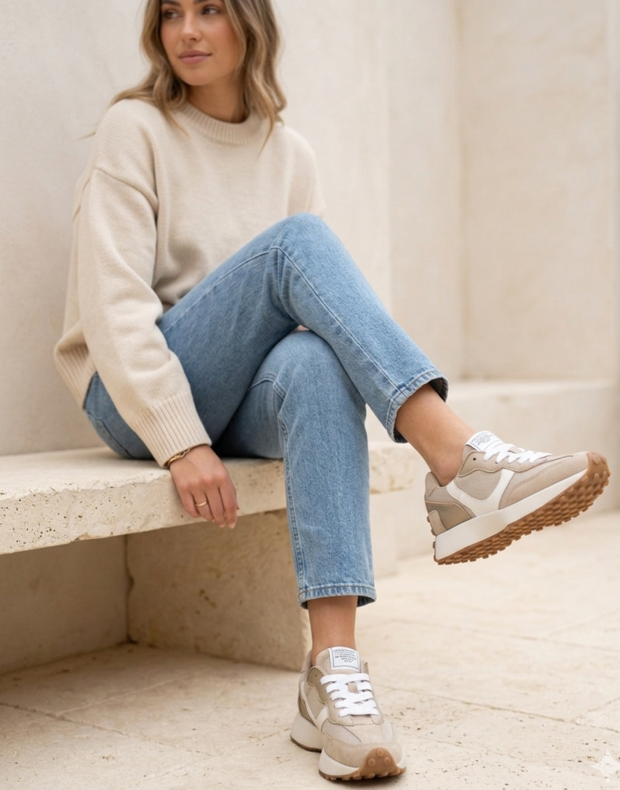 Zapatillas Sneakers Rejilla corina