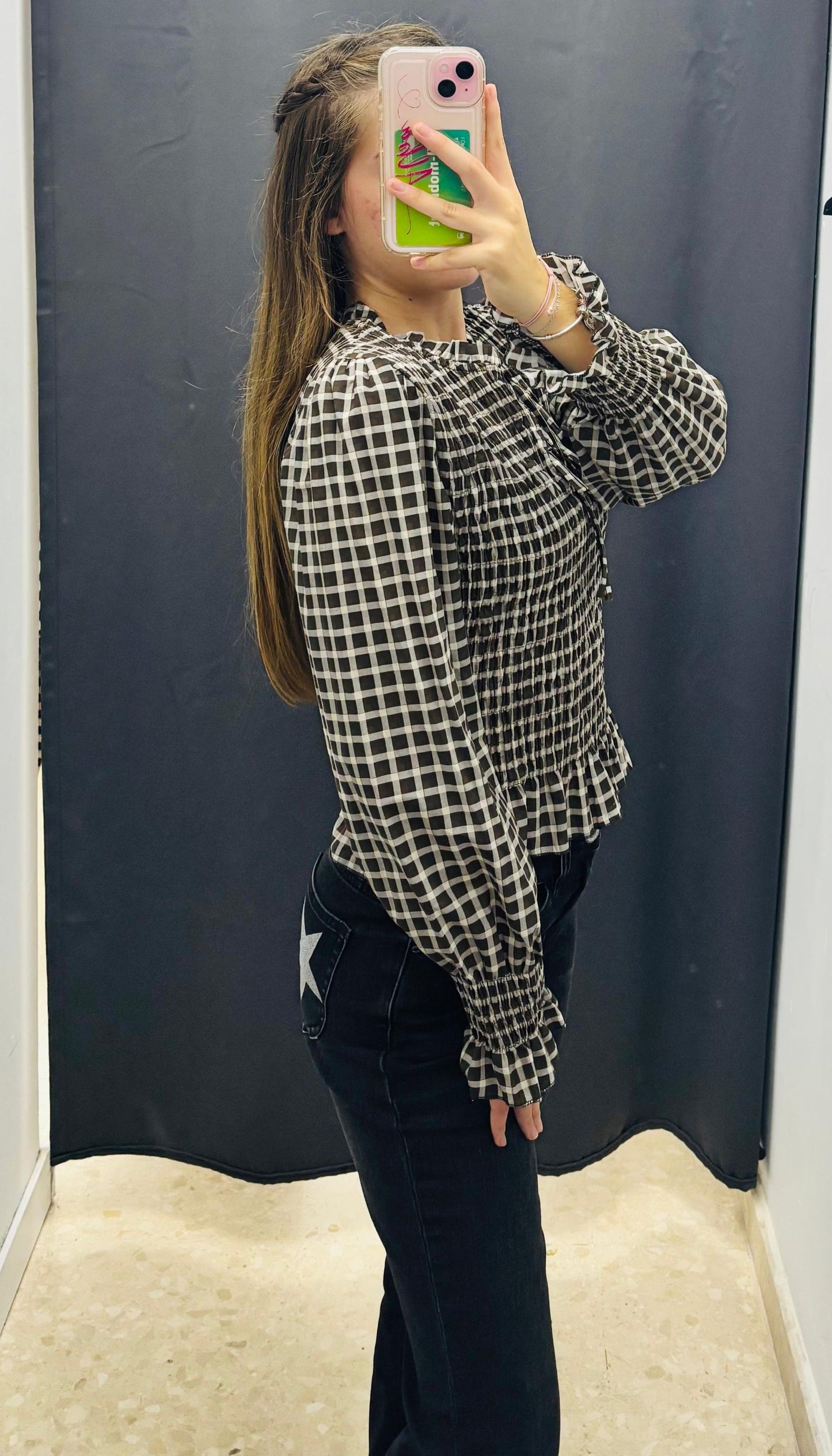 Blusa cuadro chenys