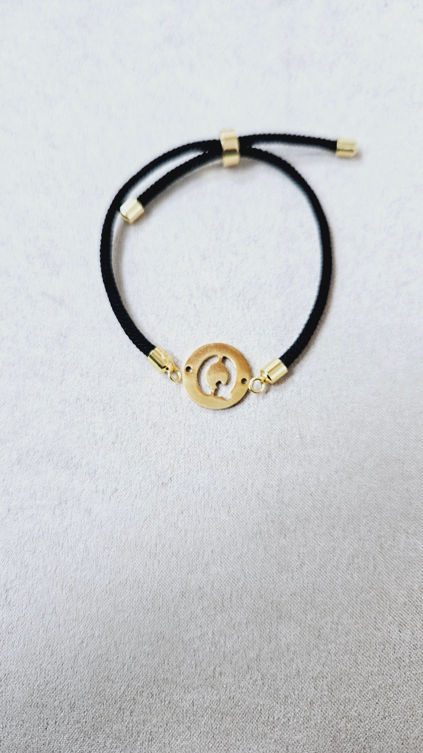 PULSERAS INICIAL ACERO DORADO BASICA esUnic