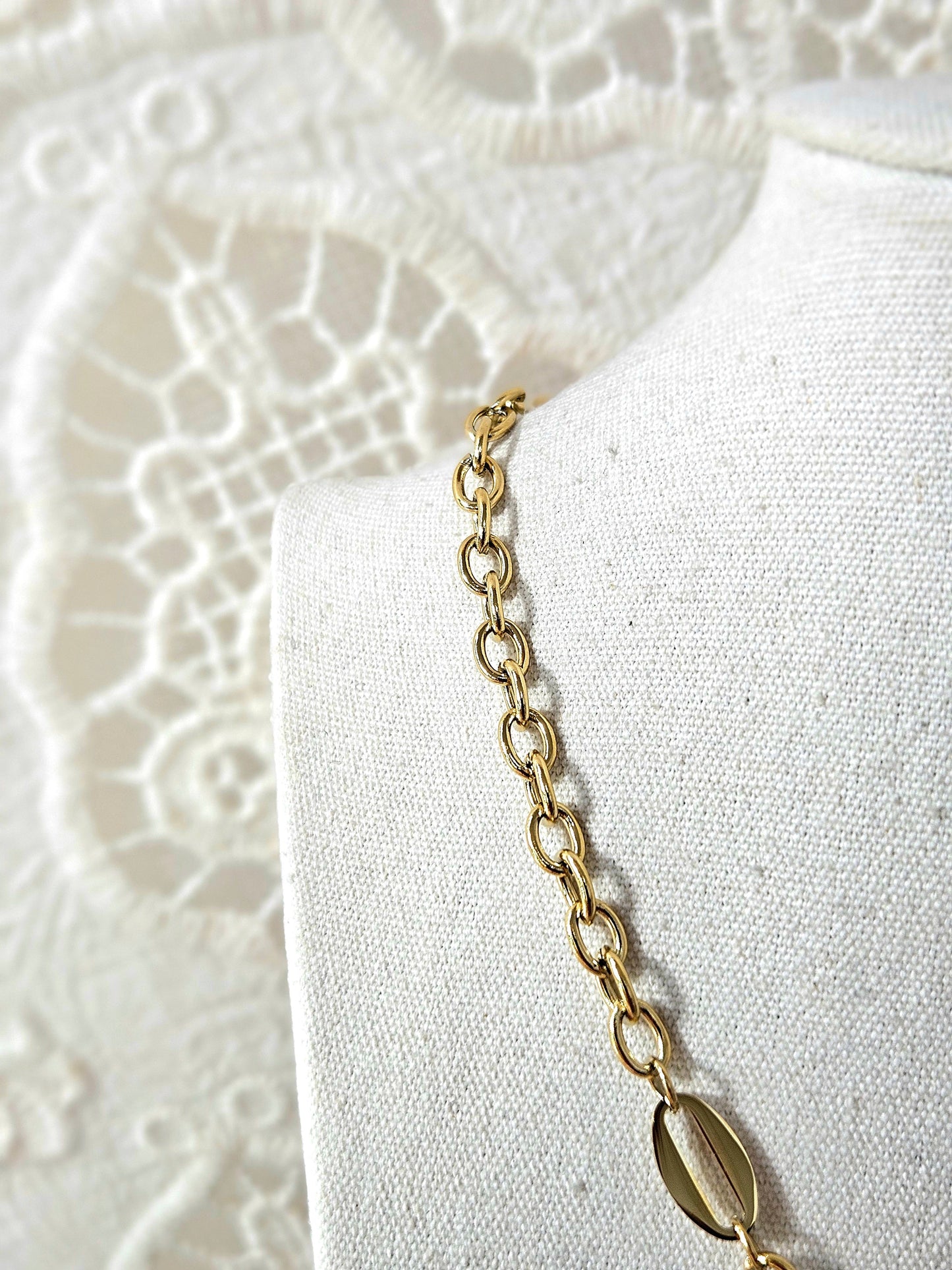 Collar Arena Blanca esUnic