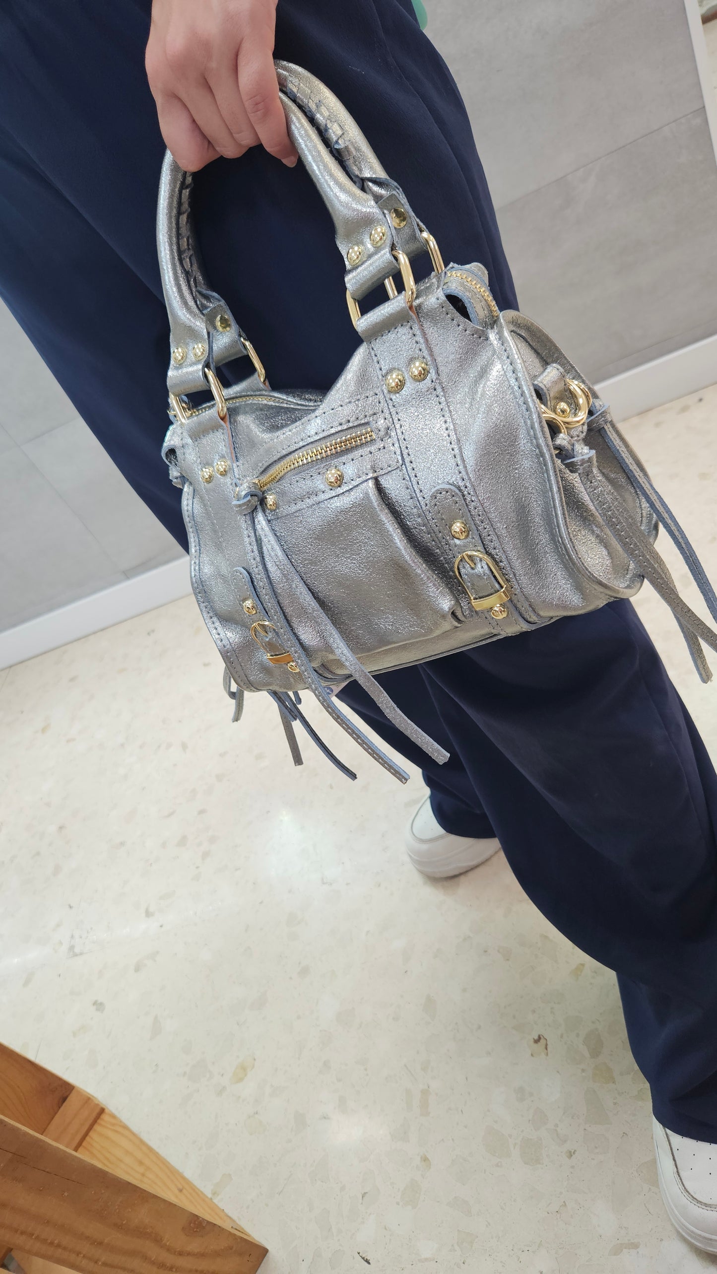 Bolso BalBri piel pequeño Flora