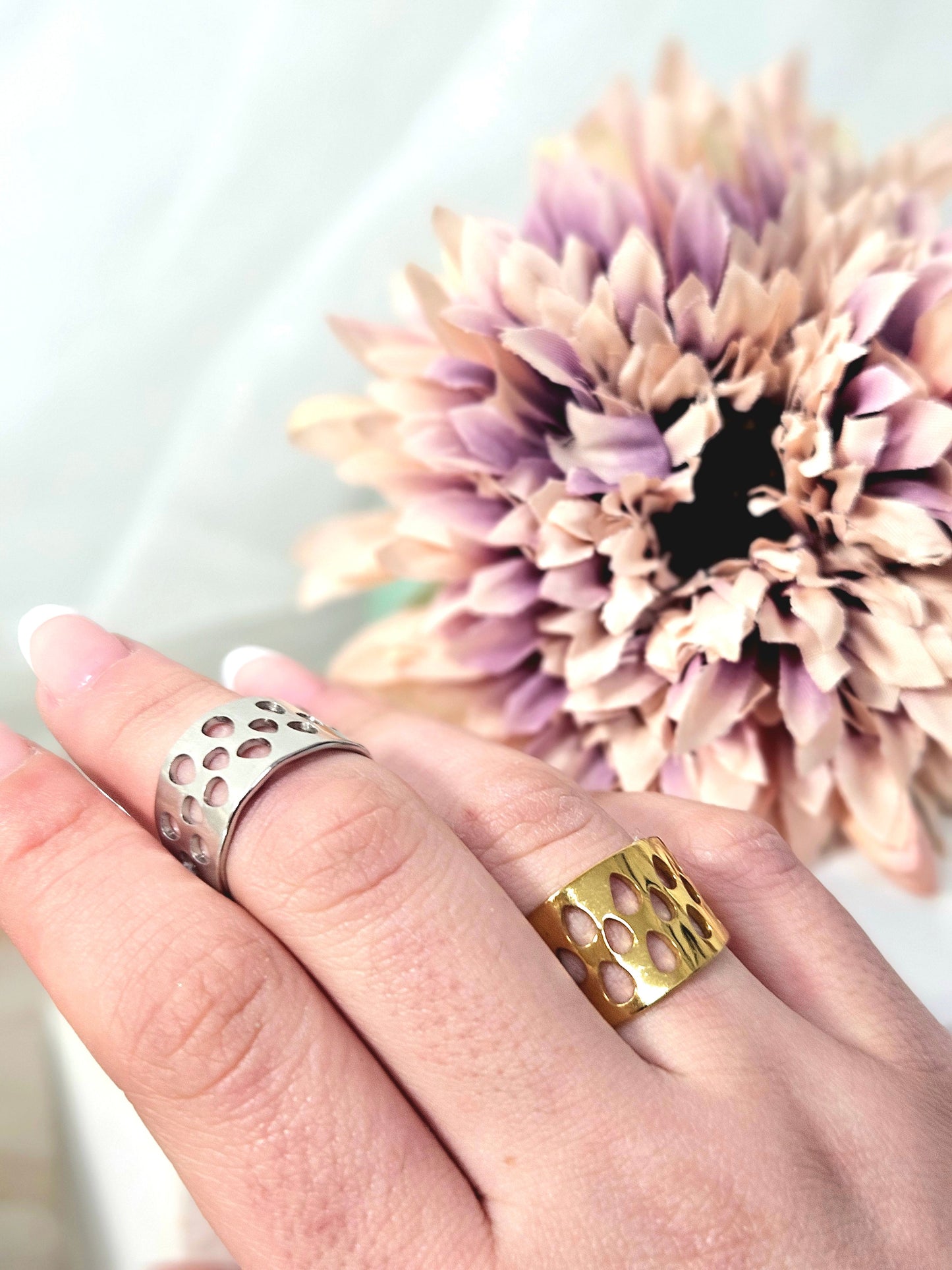 Anillo Gotas esUnic