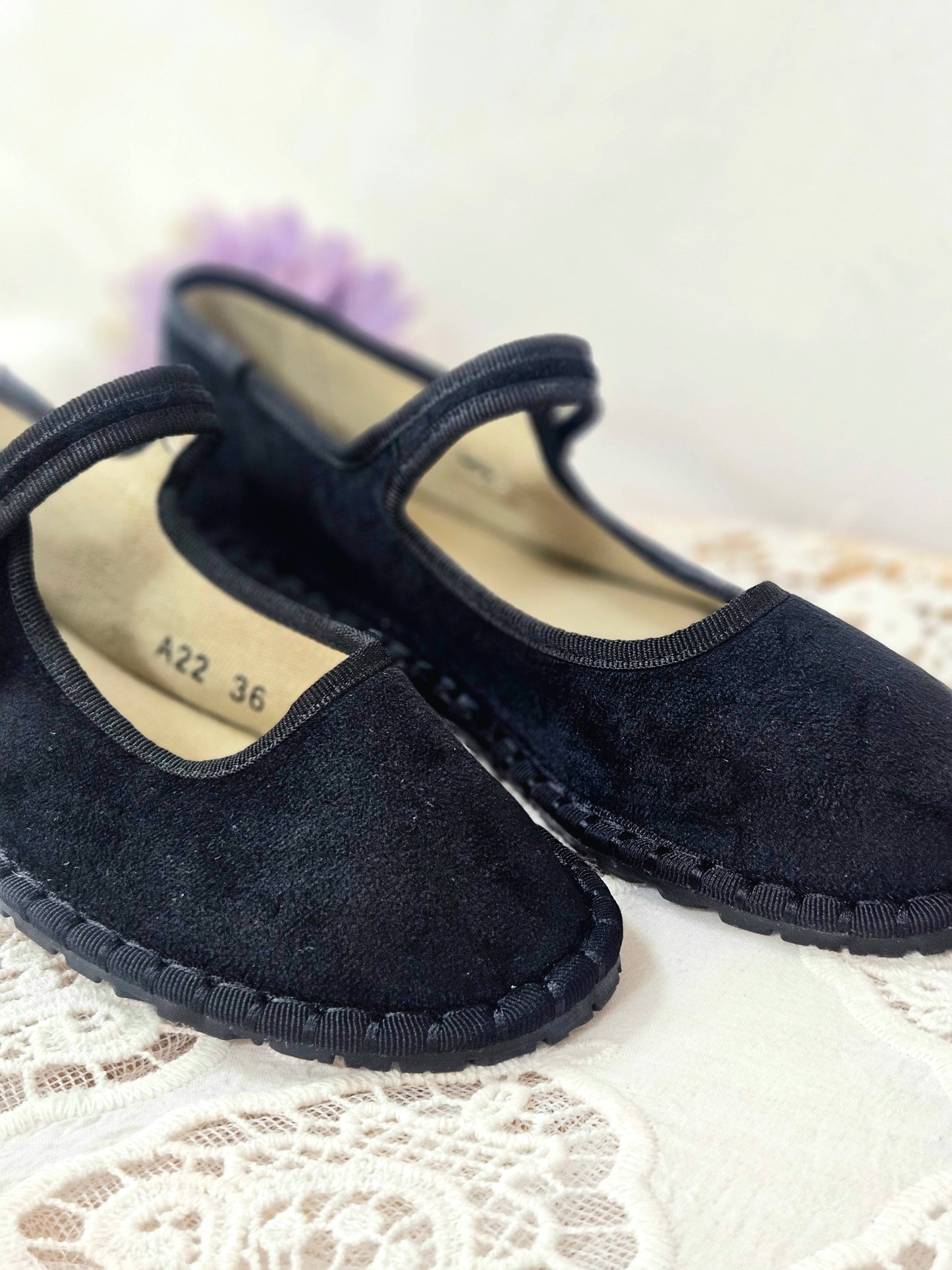 Zapato Bailarina Tela Giramundo