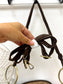Bolso Hobo Ante con Flecos Celian