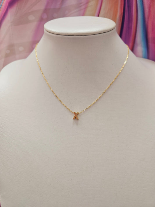 Collar inicial pequeña esUnic