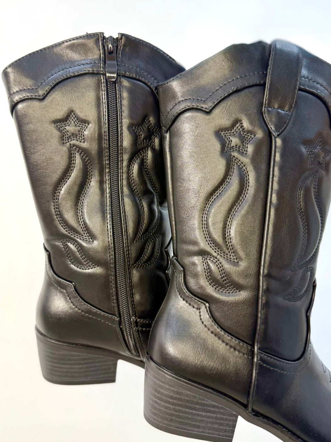 Botas Cowboy Negras esUnic