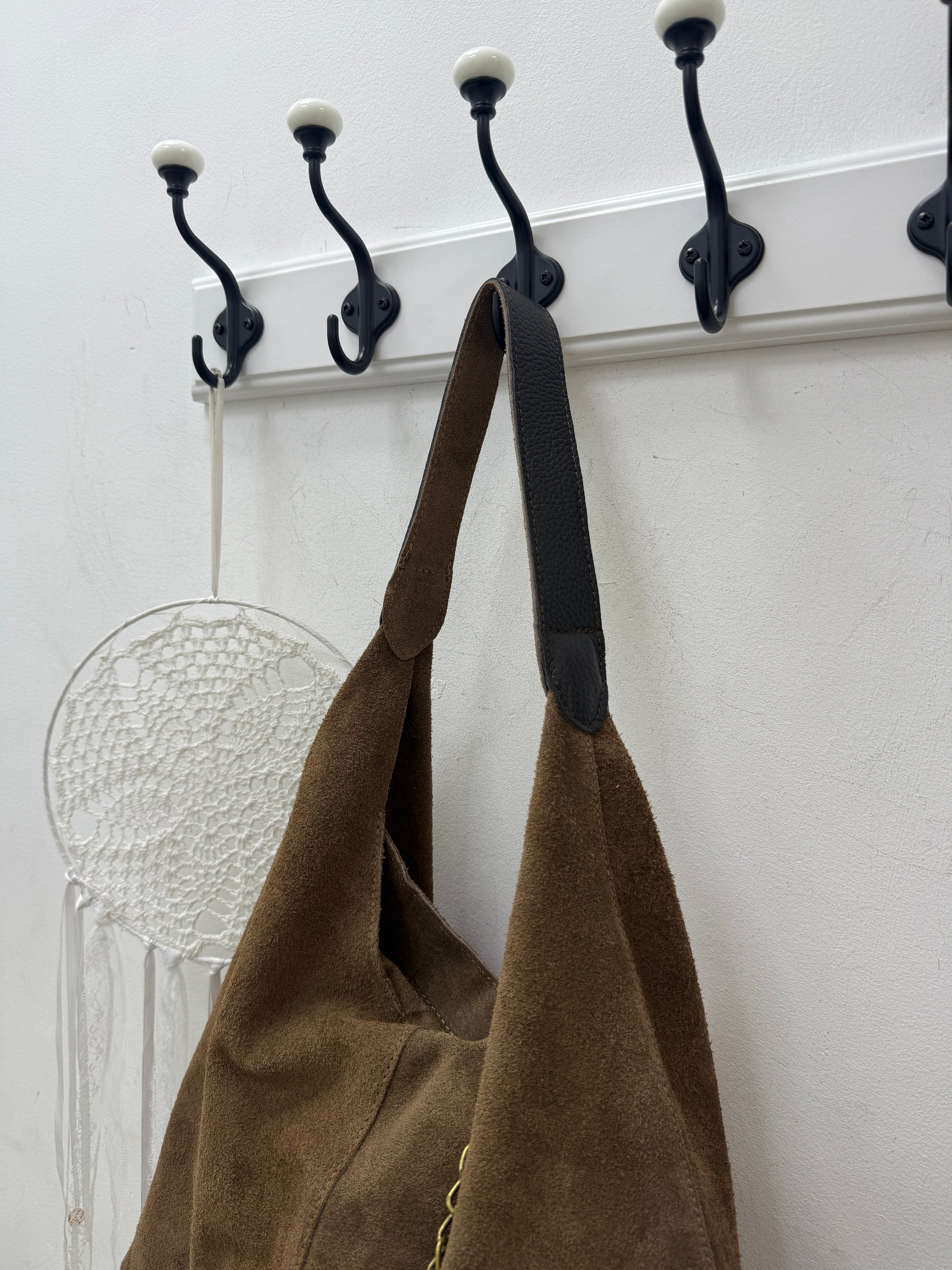 Bolso Hobo Marrón esUnic