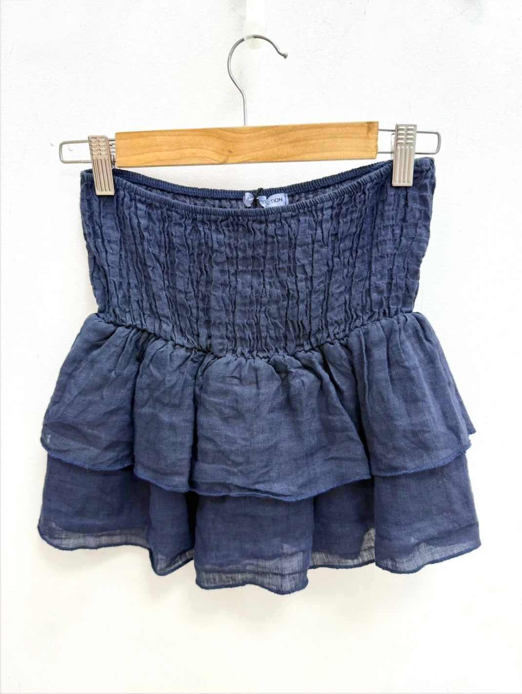 Falda Volantes Lino esUnic