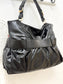 Bolso Hobo Negro con Cinturón Celian