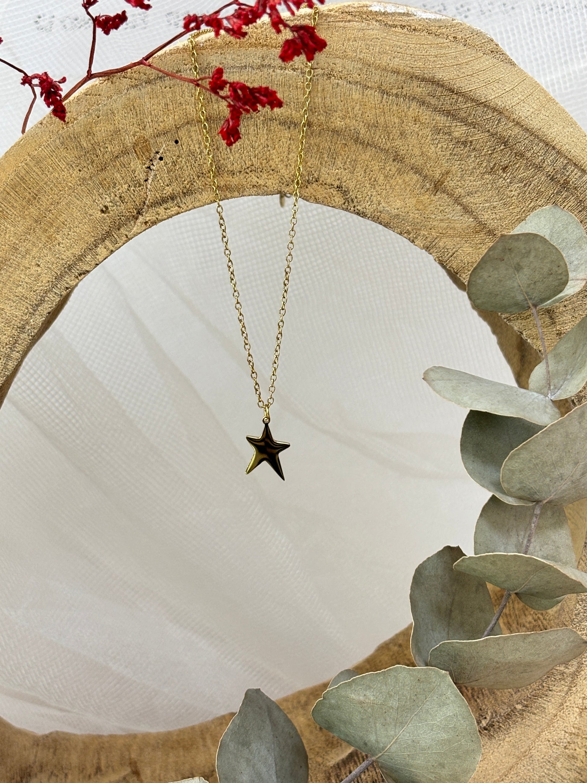 Collar Star Gold esUnic