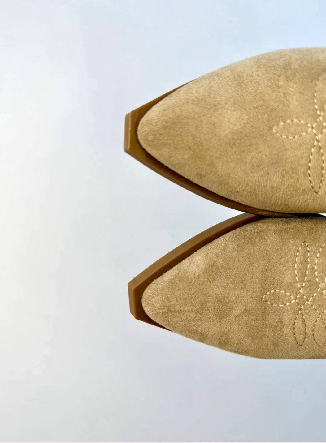 Botas Cowboy Beige Altas esUnic