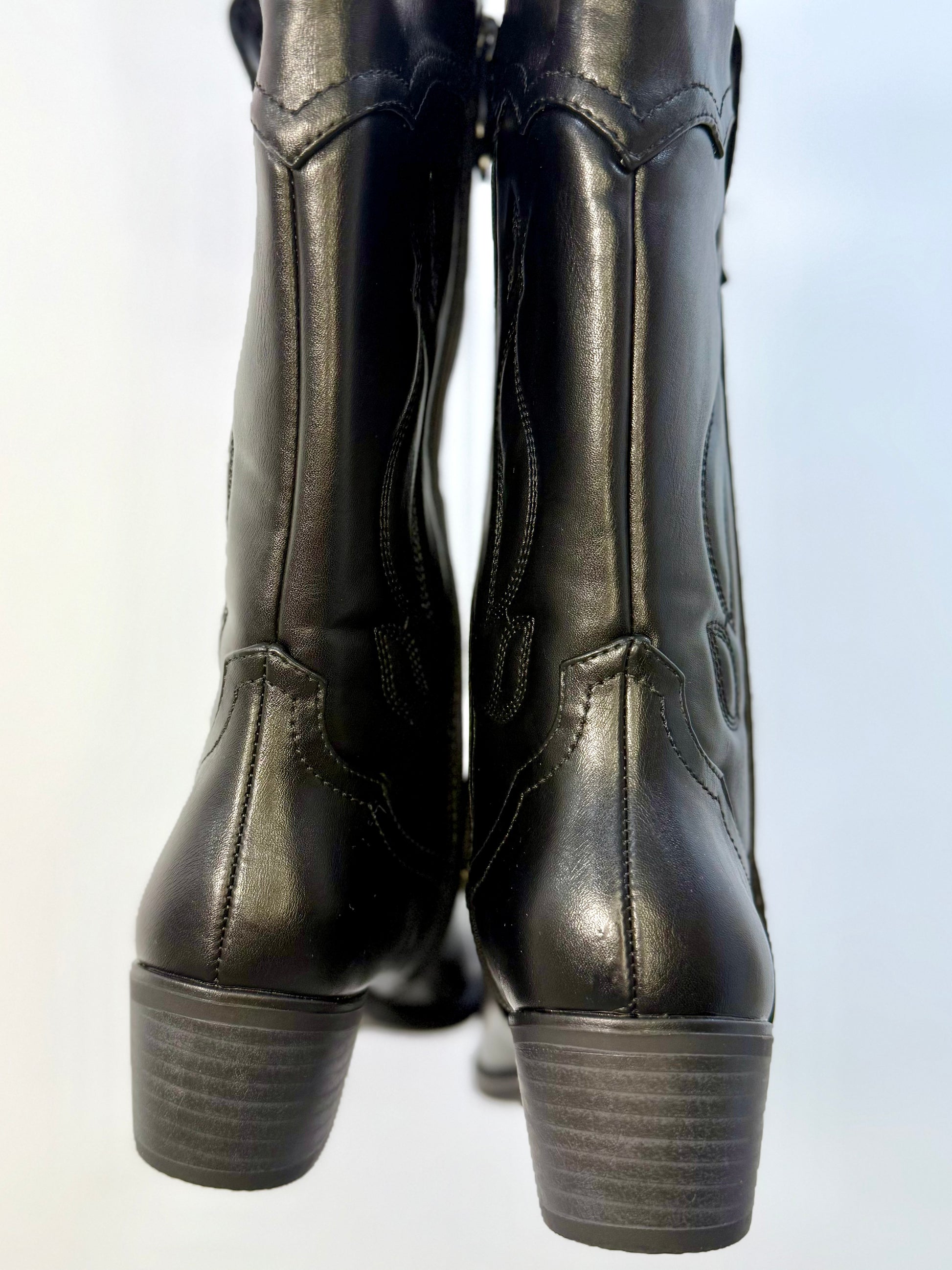 Botas Cowboy Negras esUnic