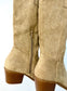Botas Cowboy Beige Altas esUnic